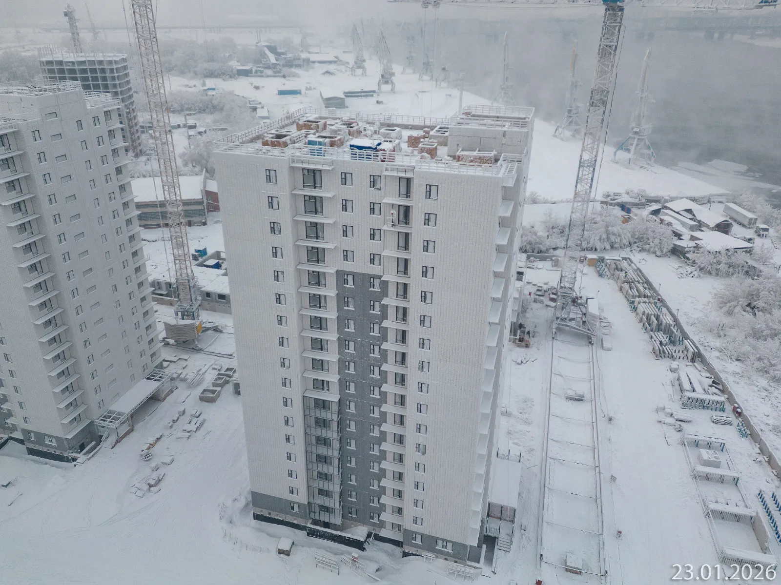 ЖК КБС. Берег ход строительства