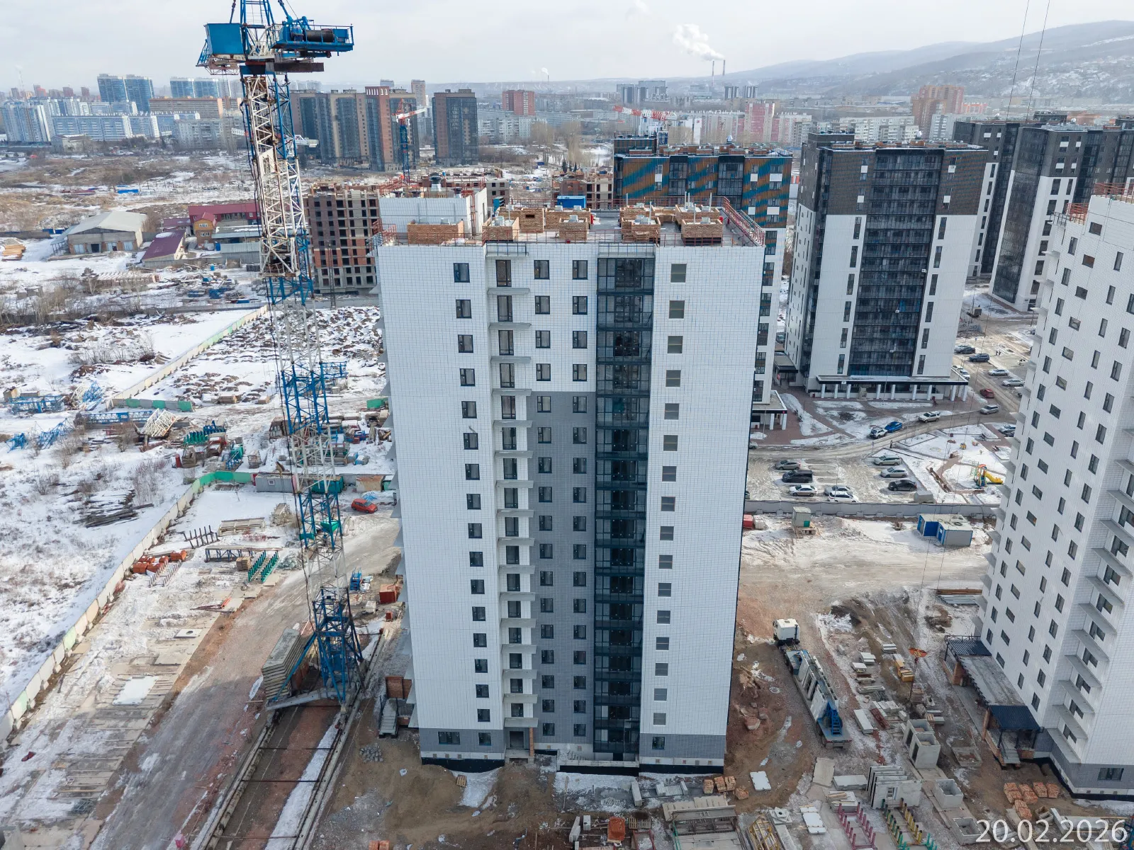 ЖК КБС. Берег ход строительства