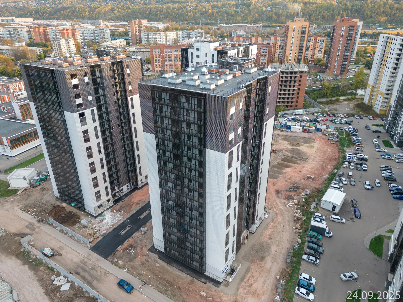 ЖК КБС. Берег ход строительства