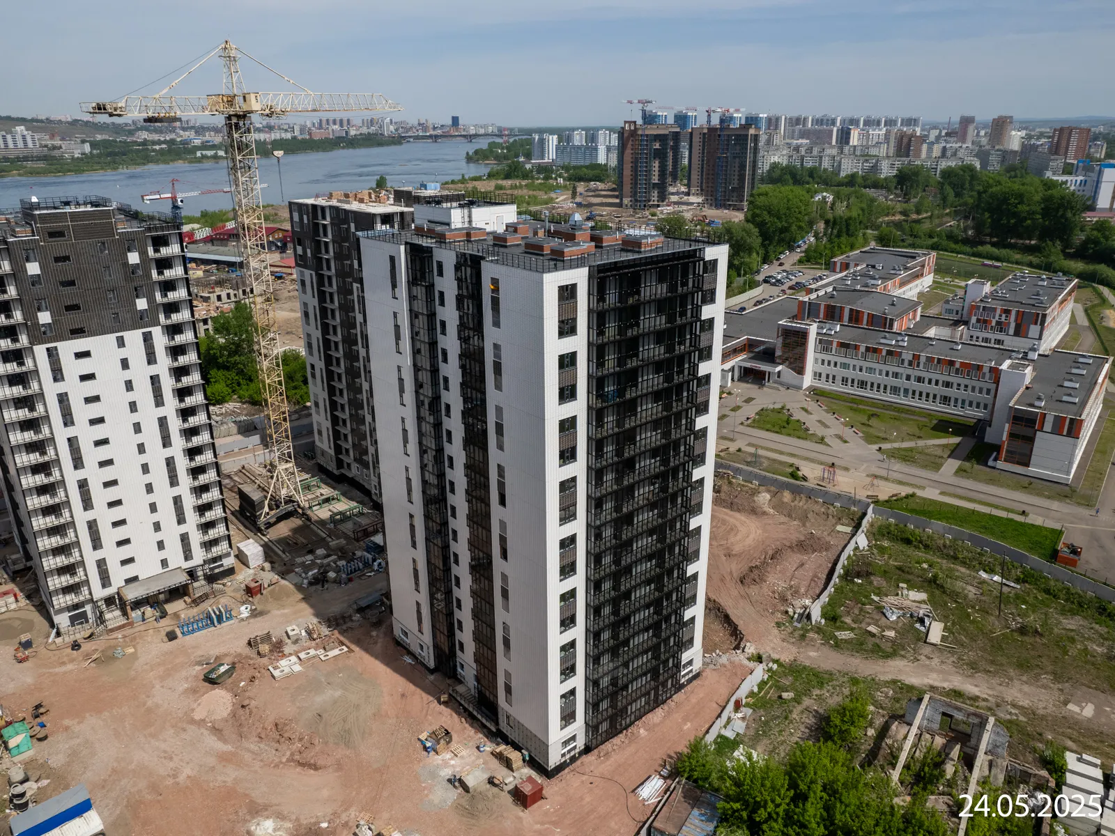 ЖК КБС. Берег ход строительства