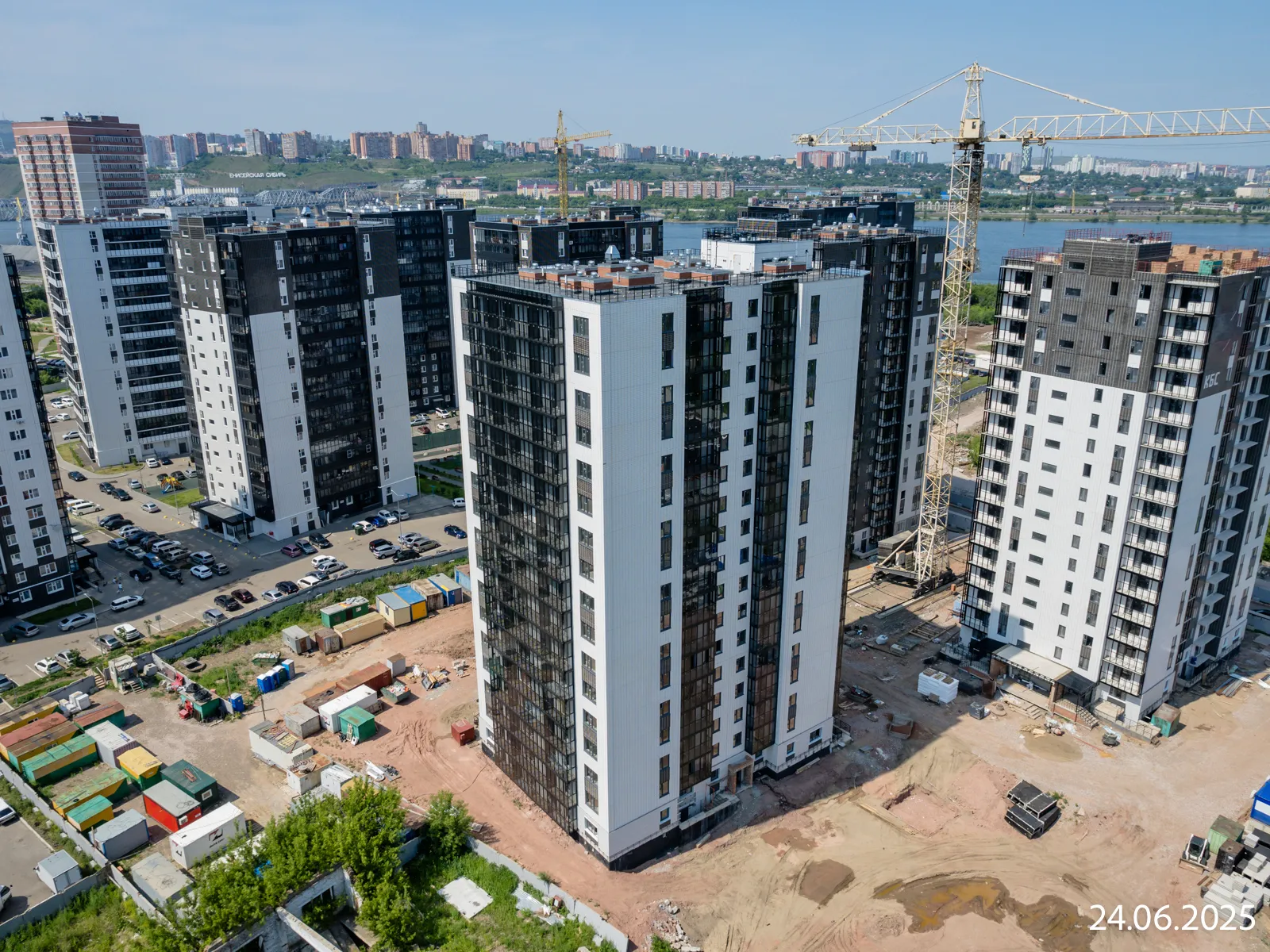 ЖК КБС. Берег ход строительства