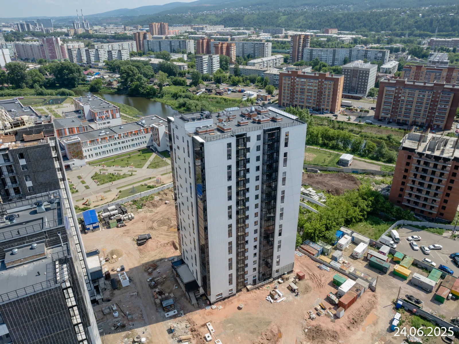 ЖК КБС. Берег ход строительства
