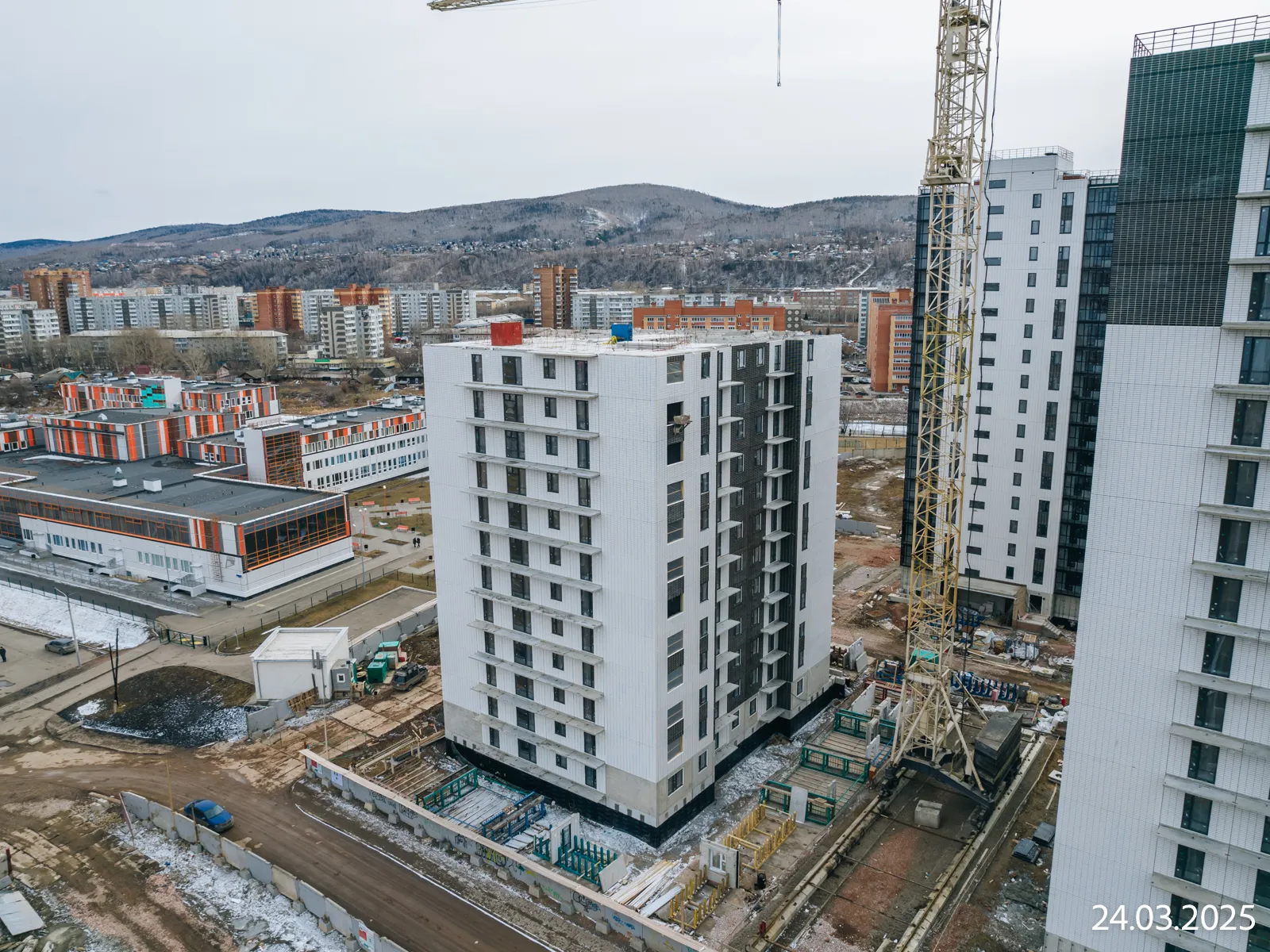 ЖК КБС. Берег ход строительства