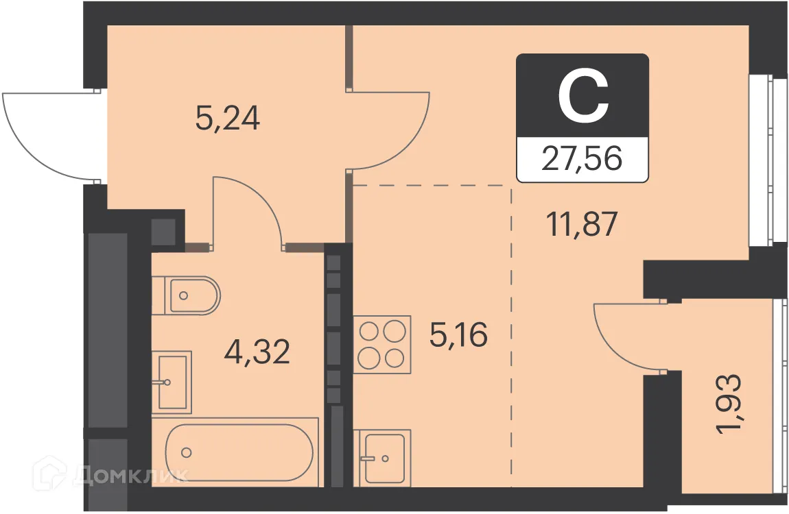 Фото квартиры в ЖК Спутник-1