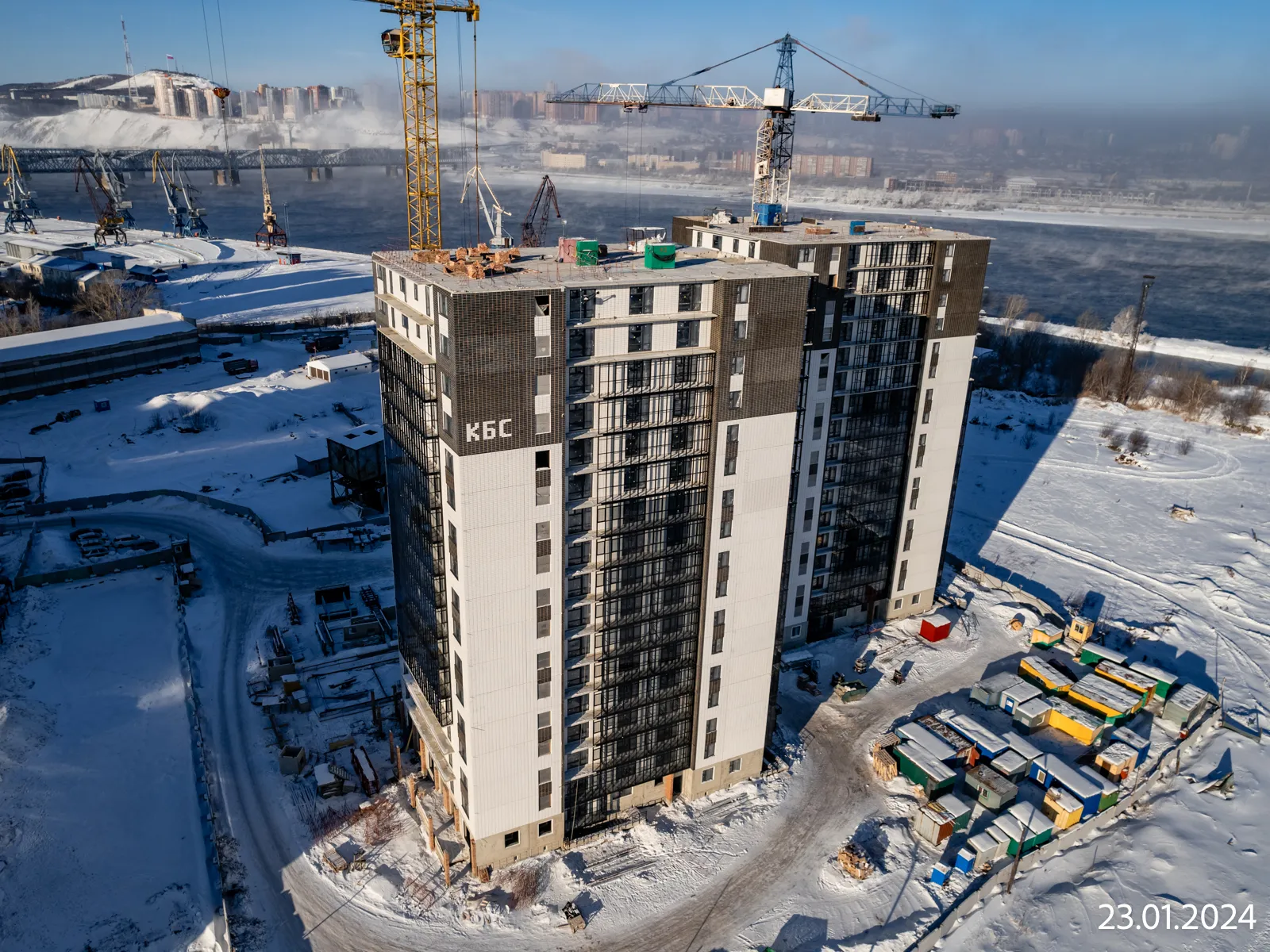 ЖК КБС. Берег ход строительства