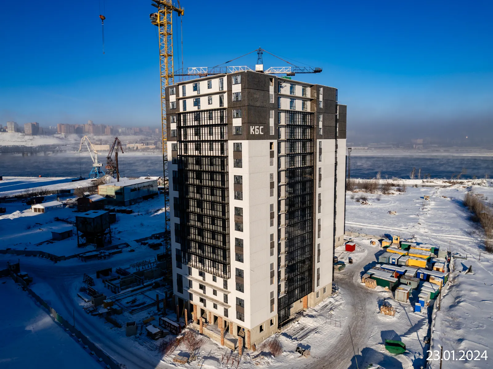 ЖК КБС. Берег ход строительства