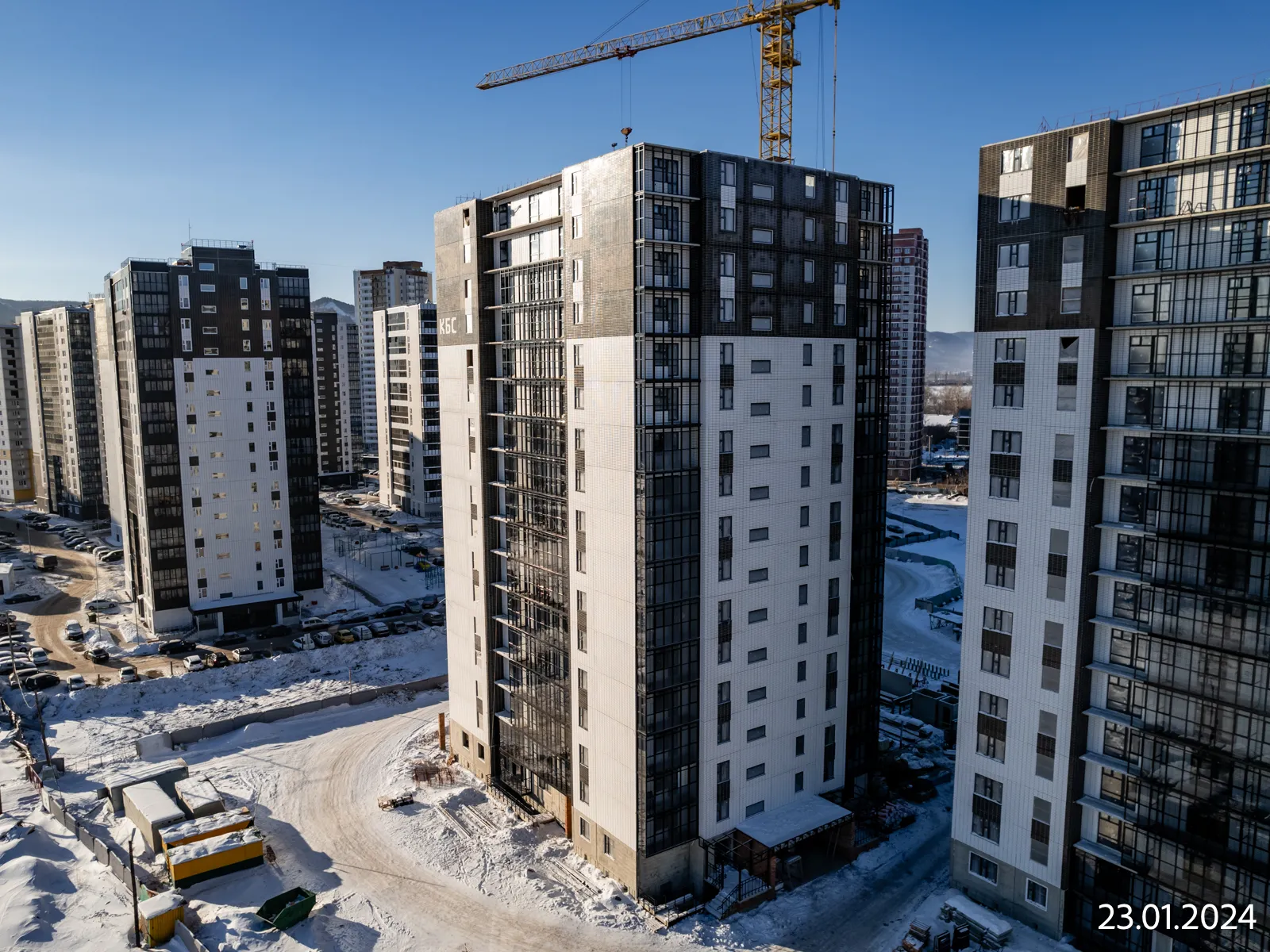 ЖК КБС. Берег ход строительства