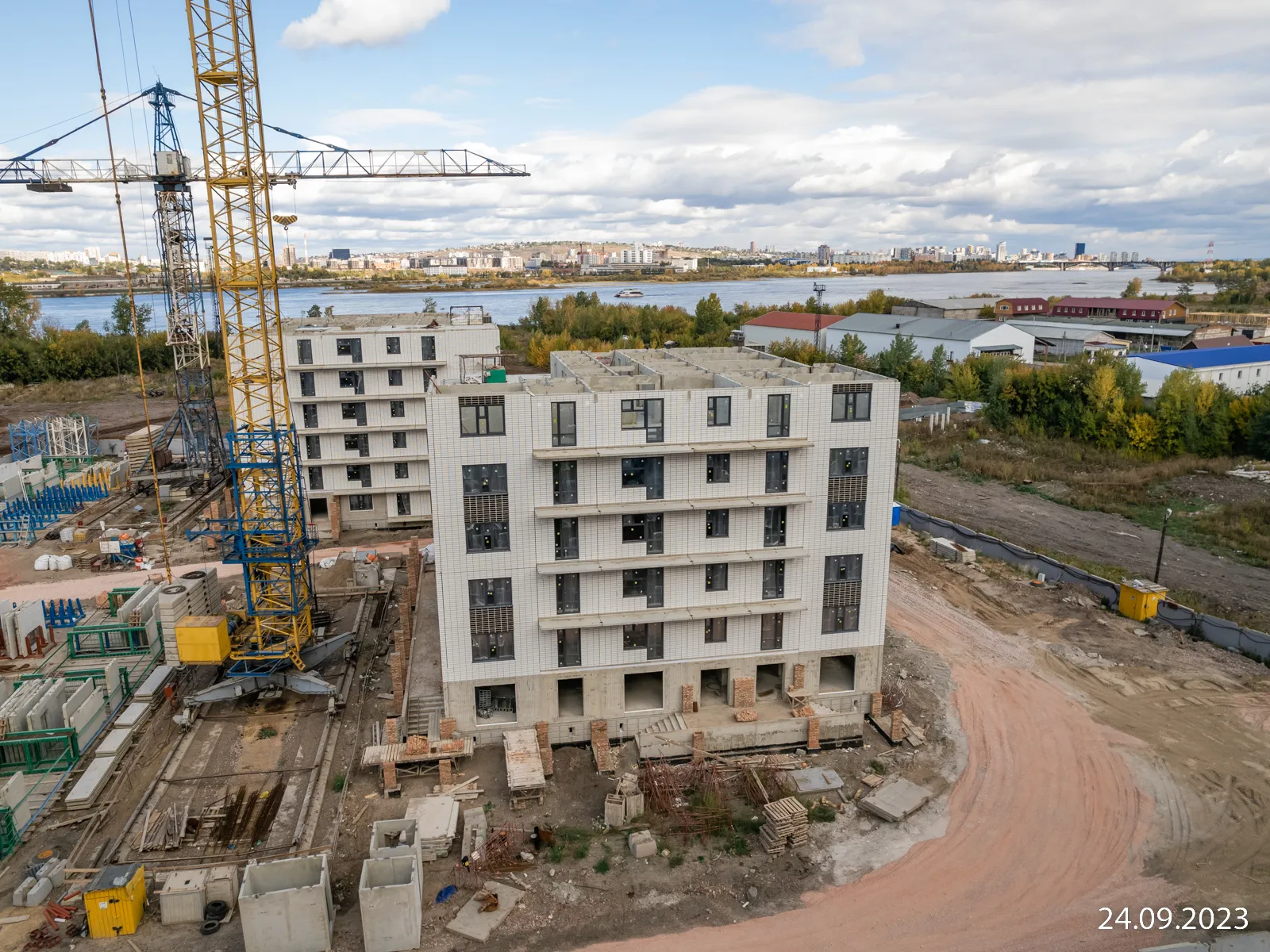 ЖК КБС. Берег ход строительства
