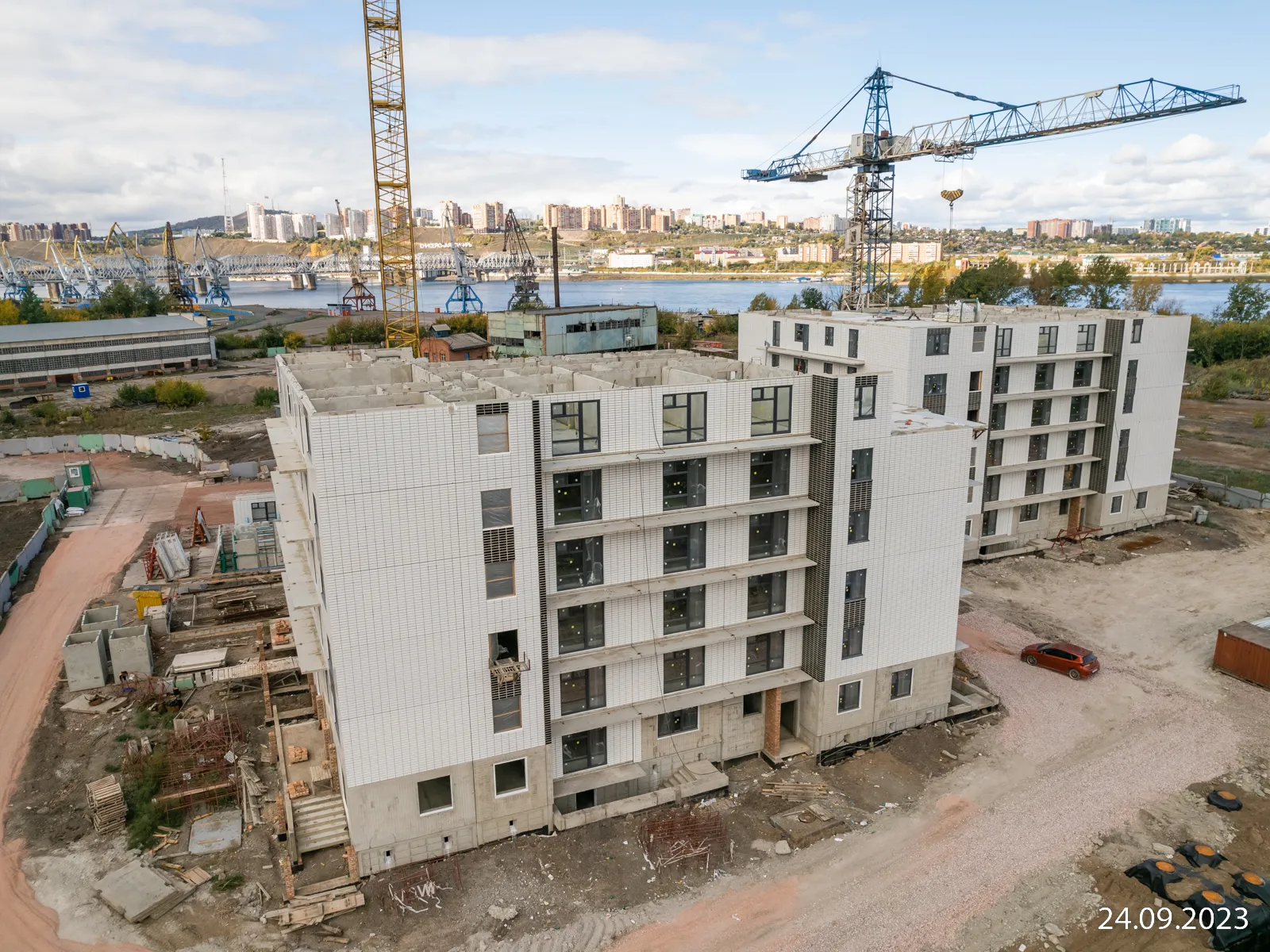 ЖК КБС. Берег ход строительства