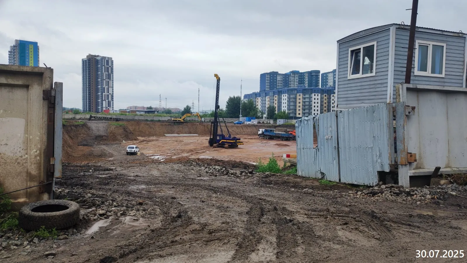 Подзолкова ход строительства