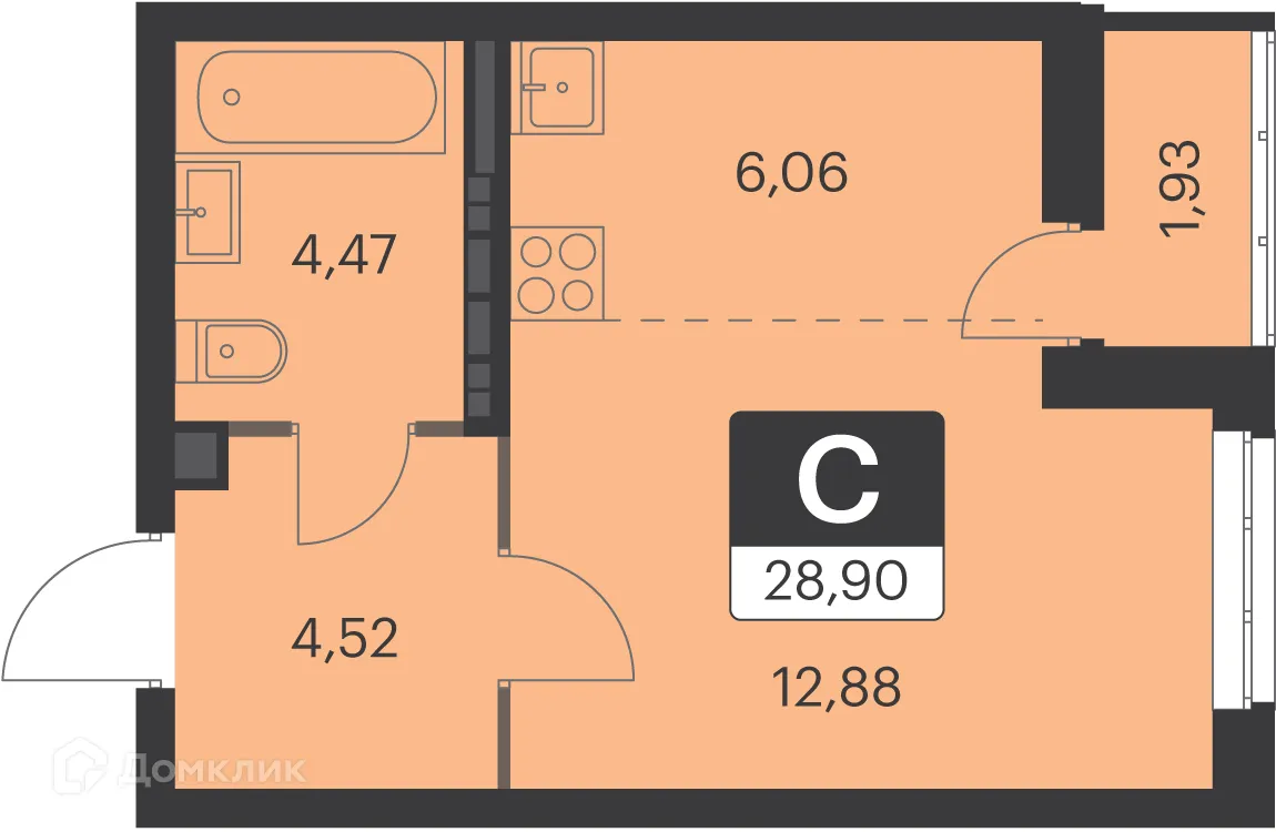 Фото квартиры в ЖК Спутник-1