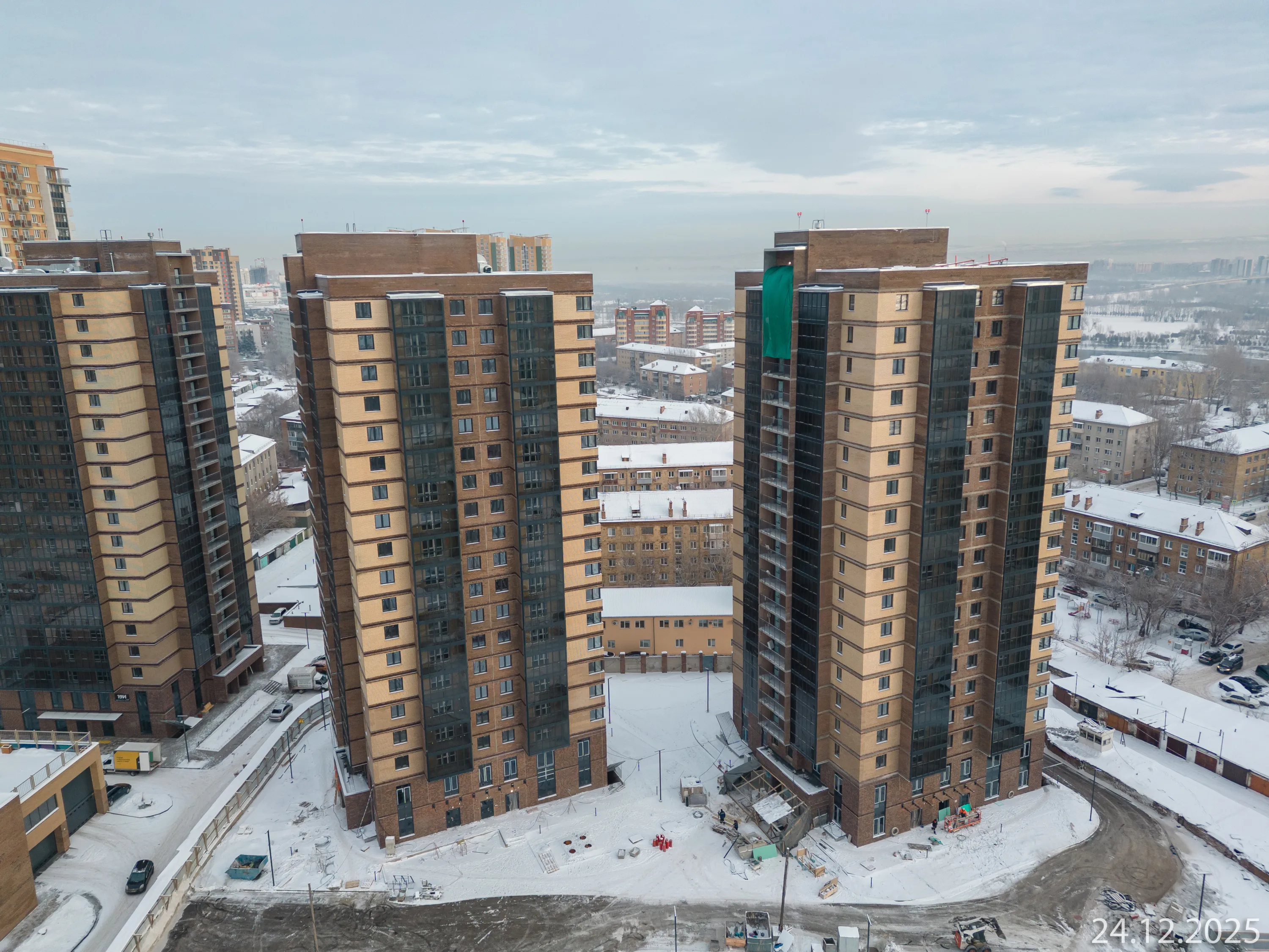 ЖК "АэроCITY" ход строительства
