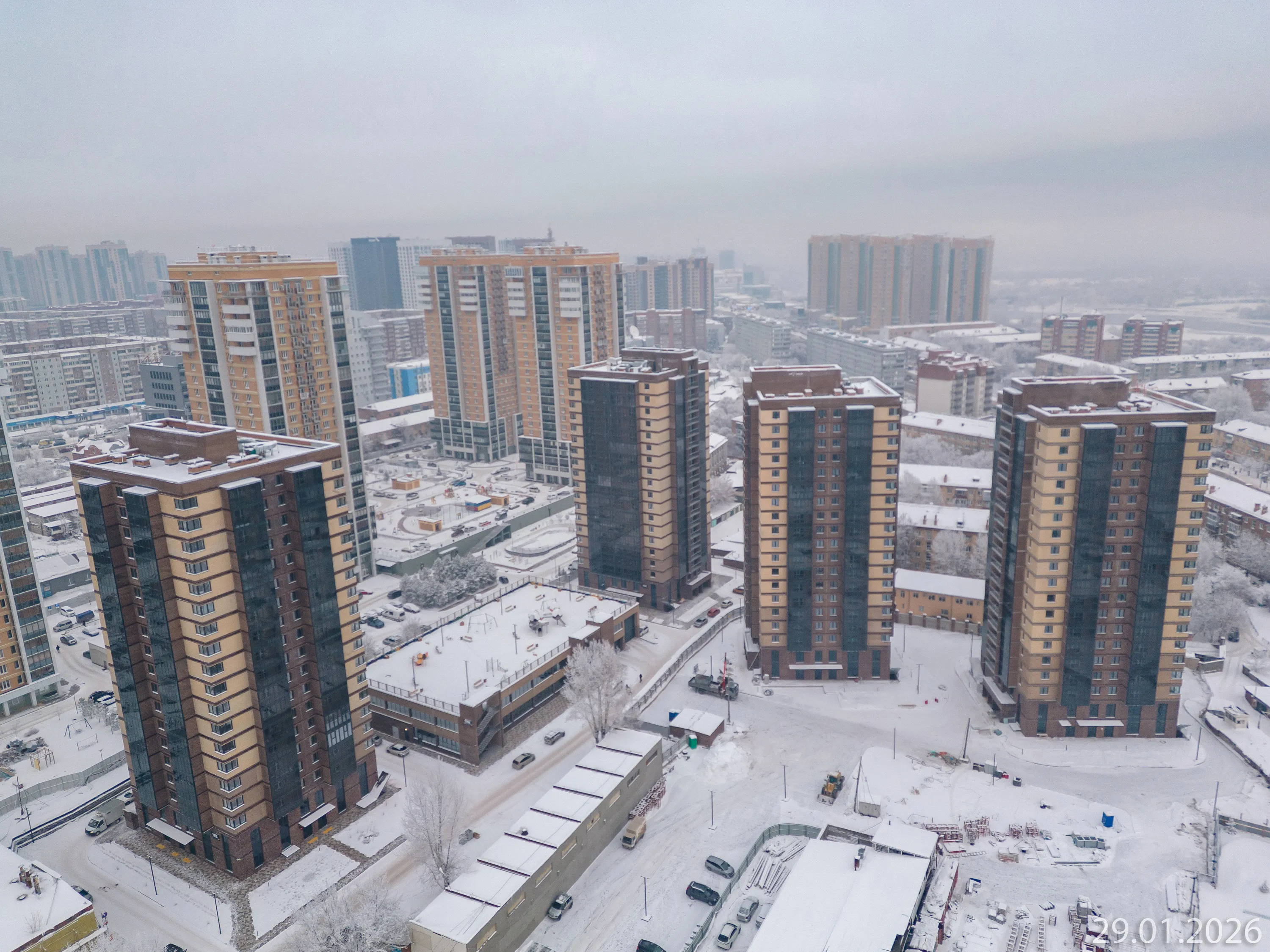 ЖК "АэроCITY" ход строительства
