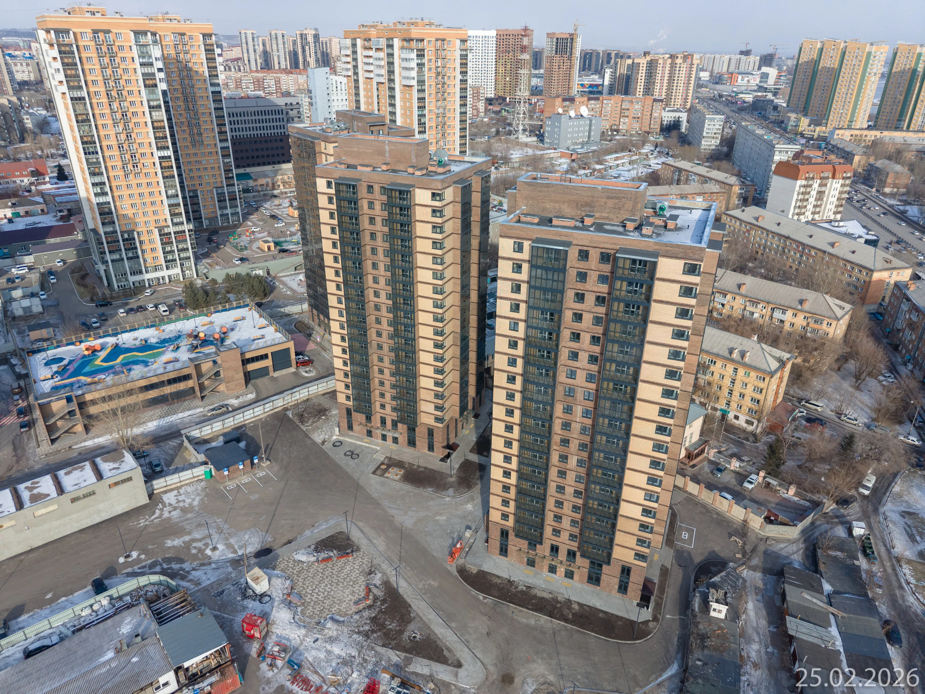 ЖК "АэроCITY" ход строительства