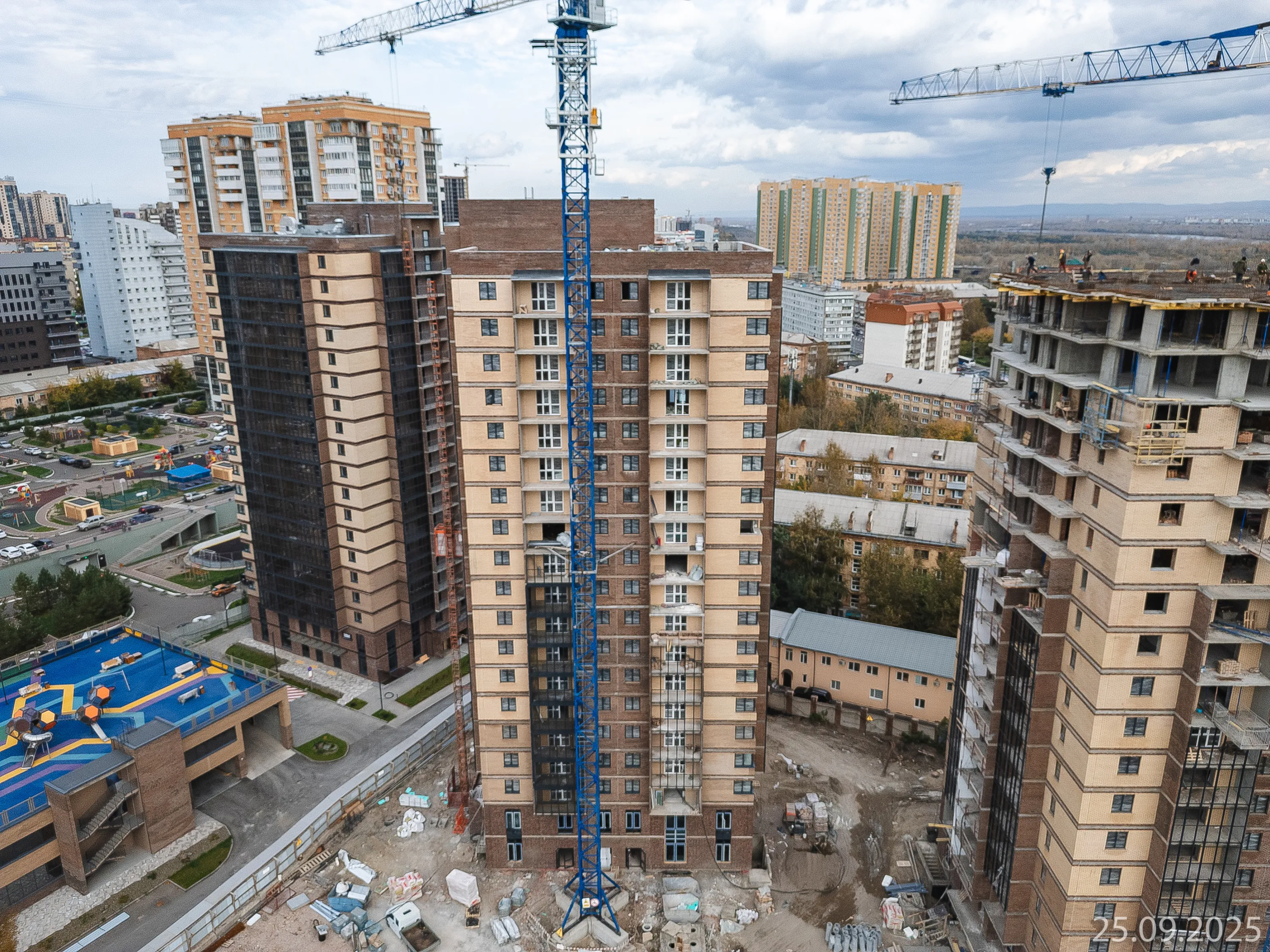 ЖК "АэроCITY" ход строительства