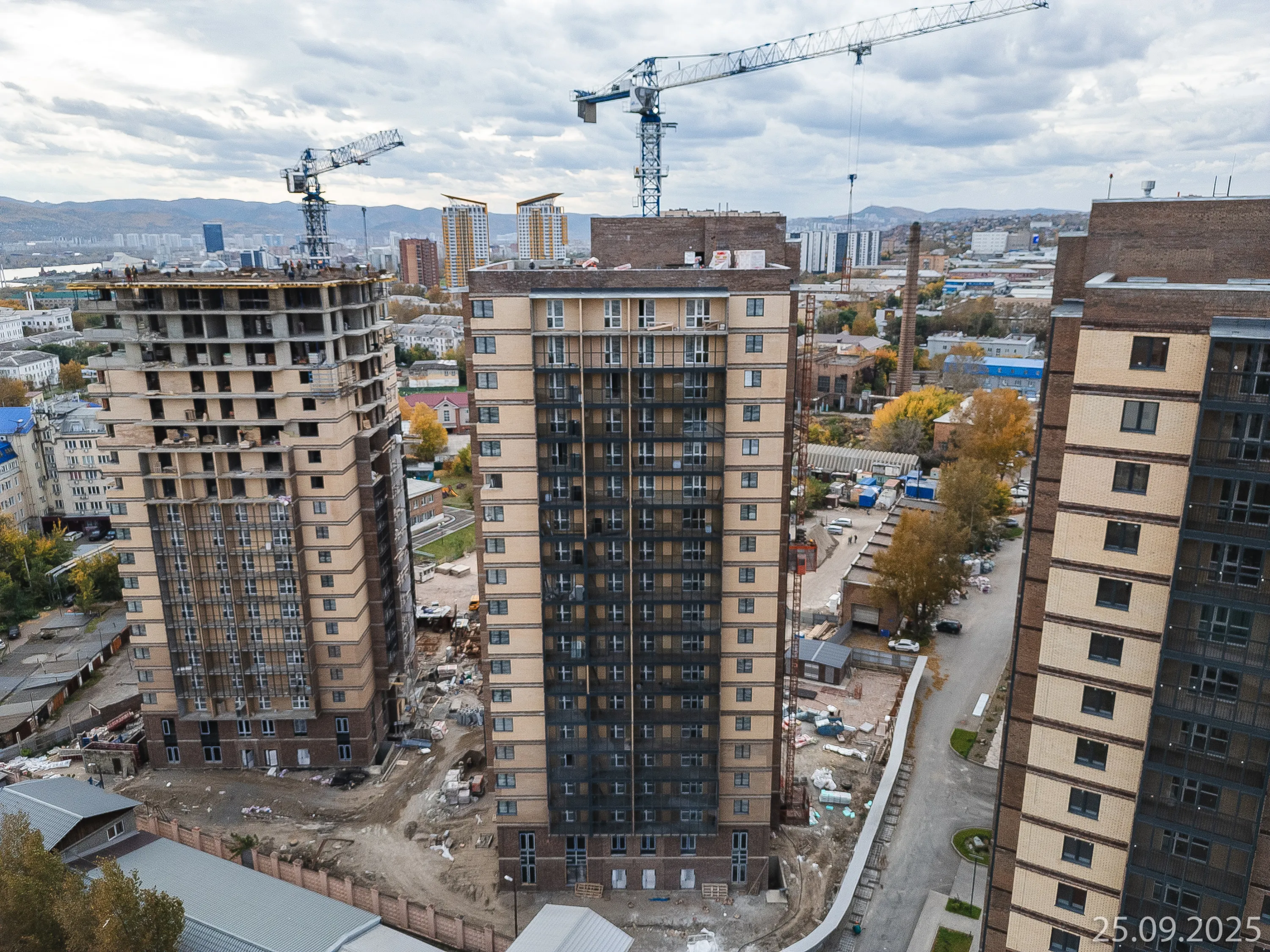 ЖК "АэроCITY" ход строительства