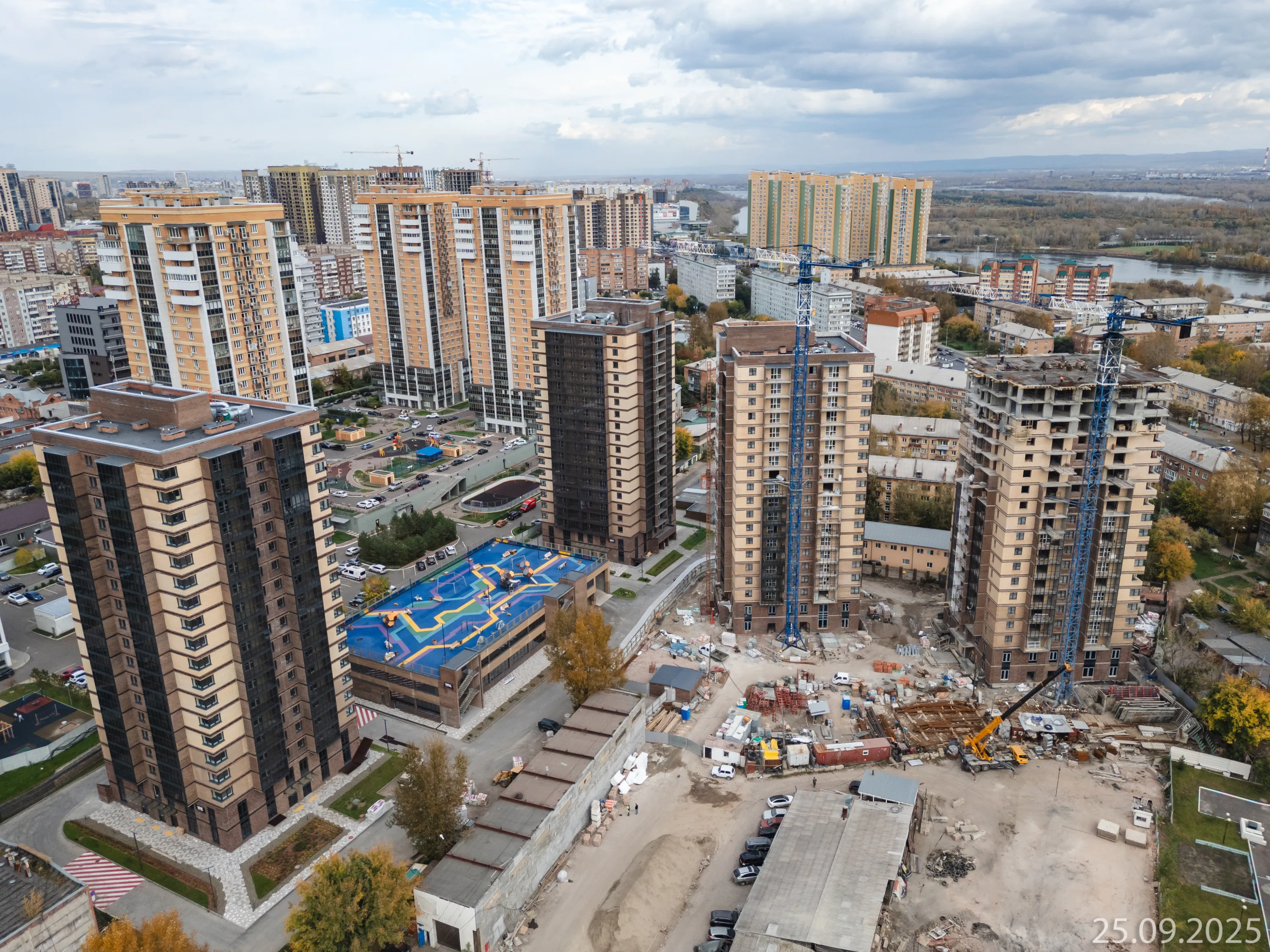ЖК "АэроCITY" ход строительства