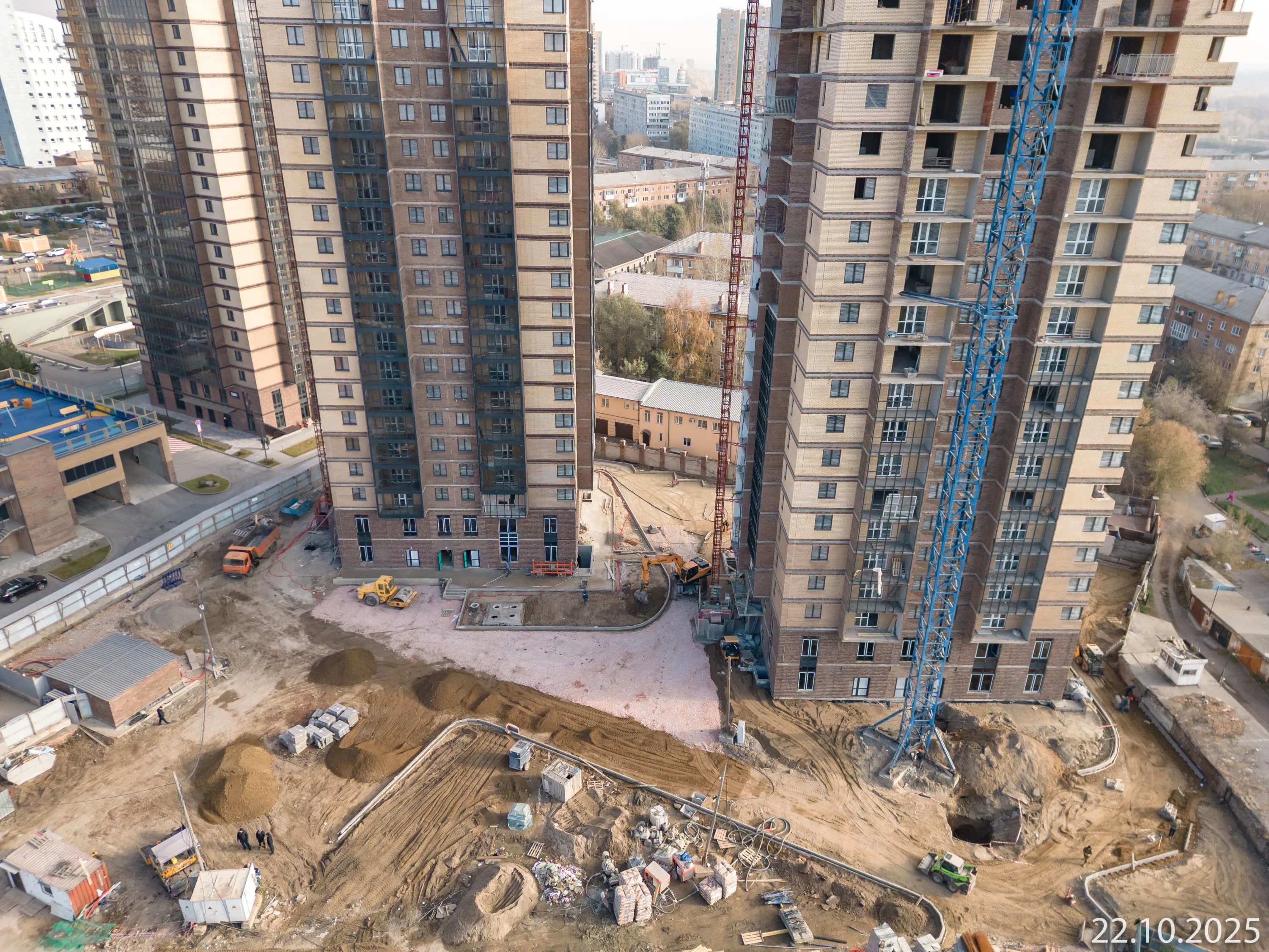 ЖК "АэроCITY" ход строительства