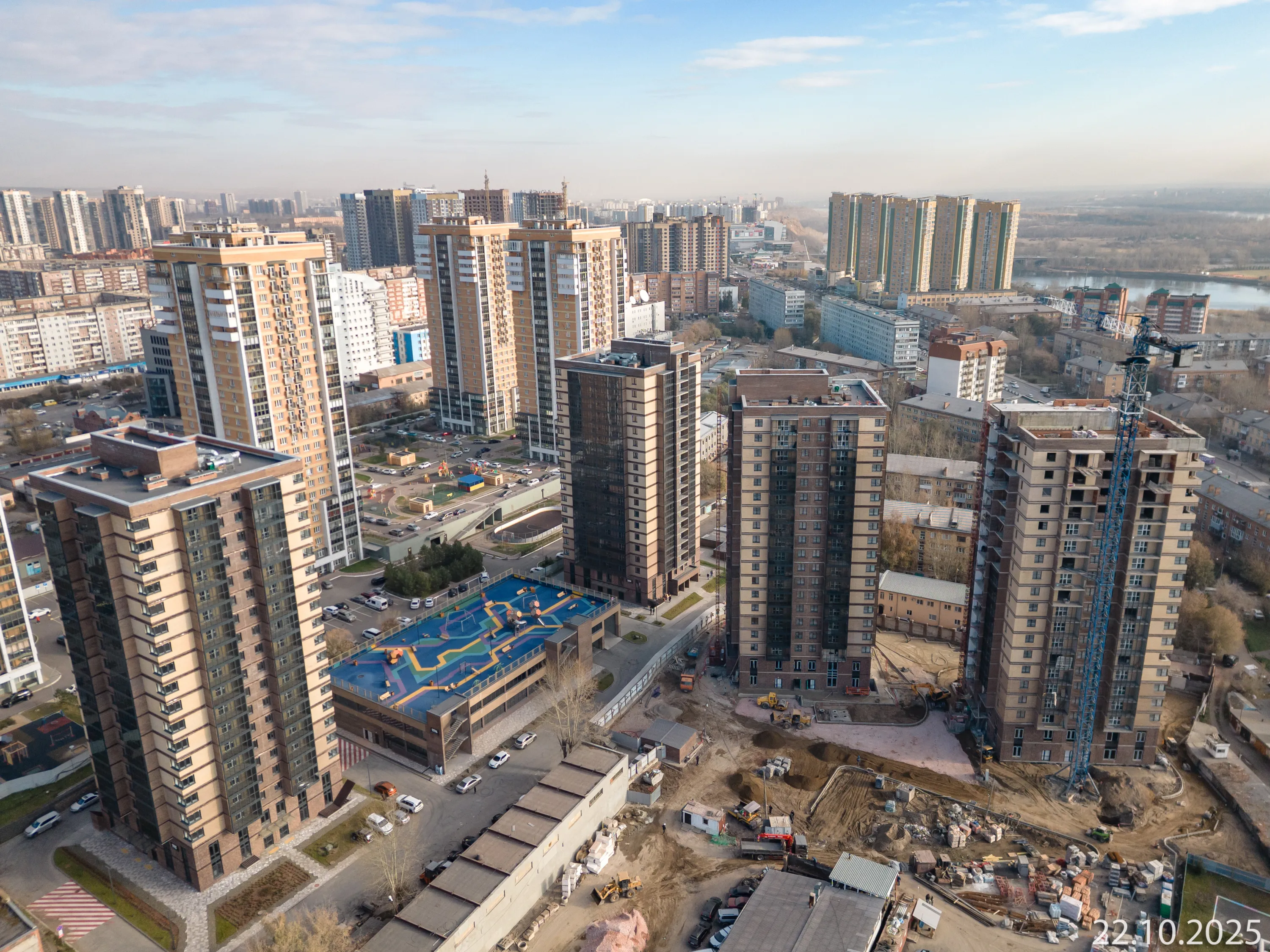 ЖК "АэроCITY" ход строительства