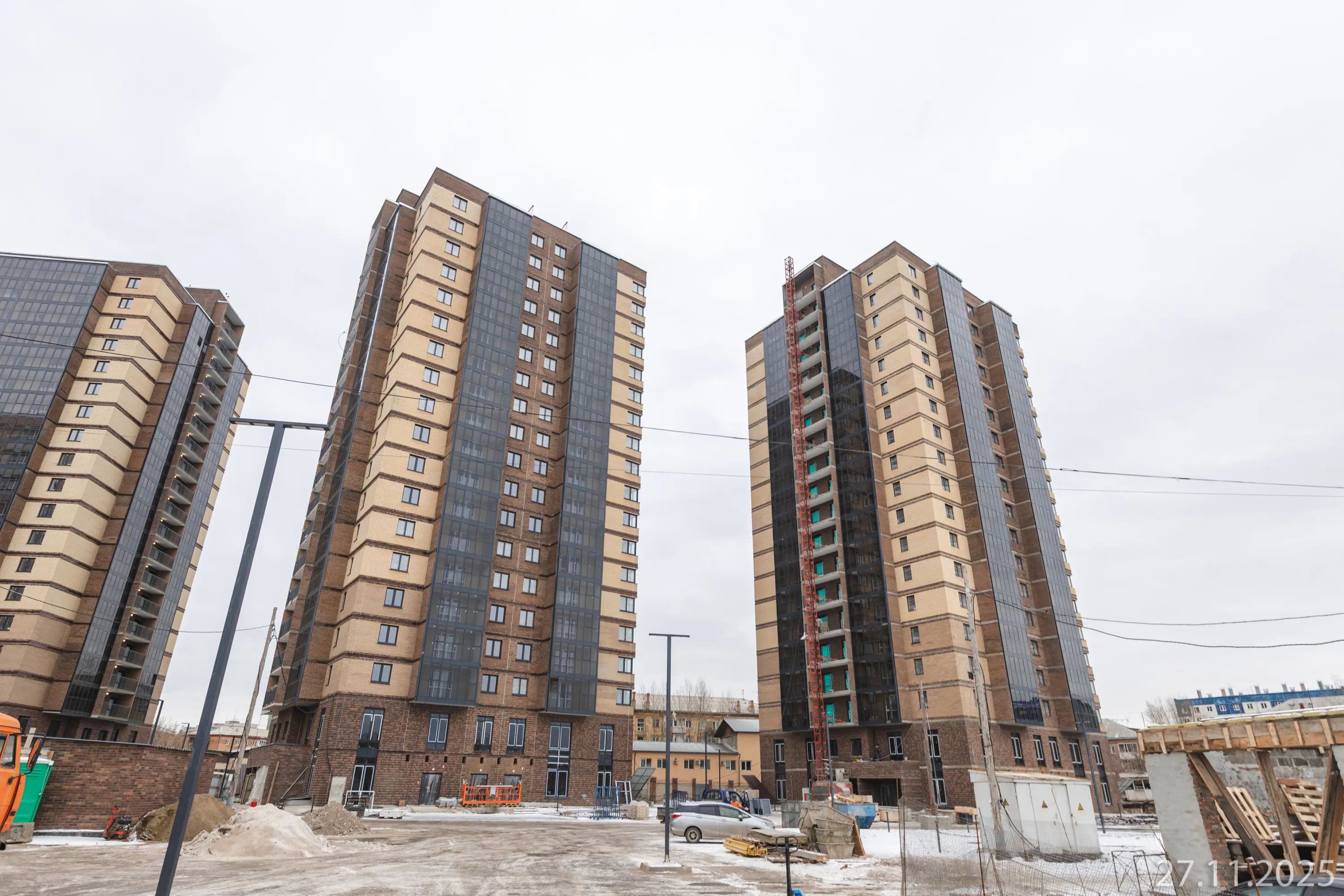 ЖК "АэроCITY" ход строительства