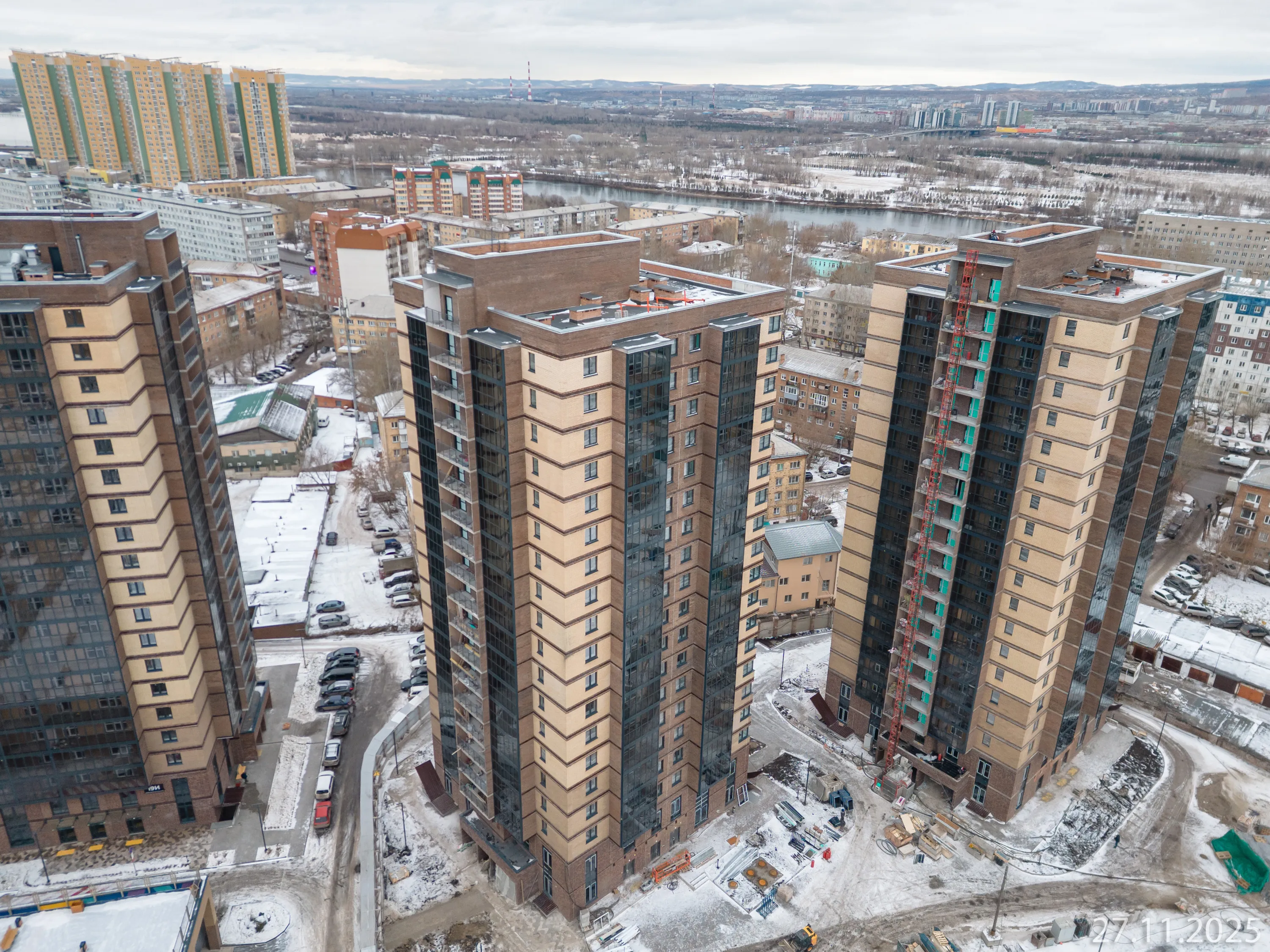 ЖК "АэроCITY" ход строительства