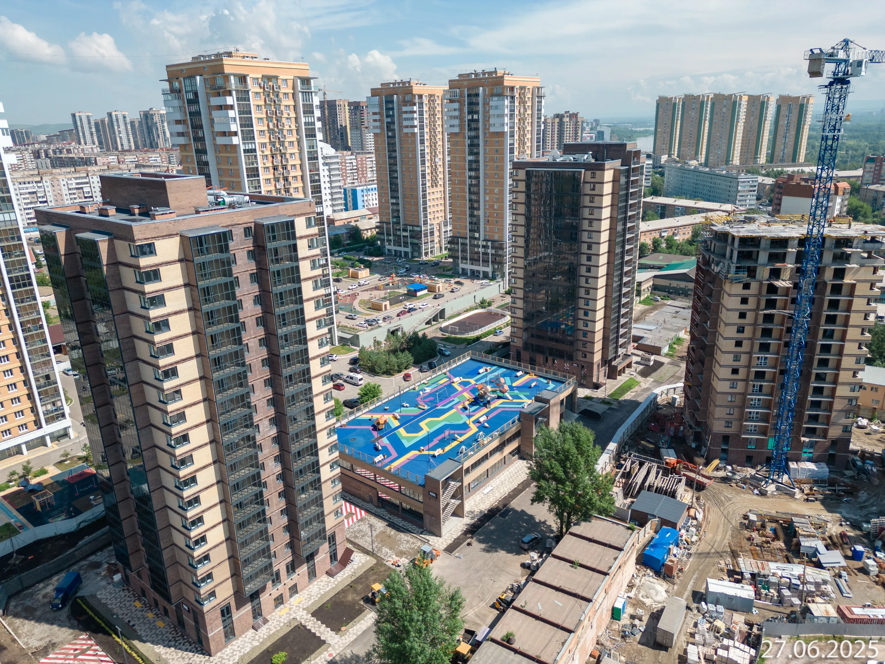 ЖК "АэроCITY" ход строительства