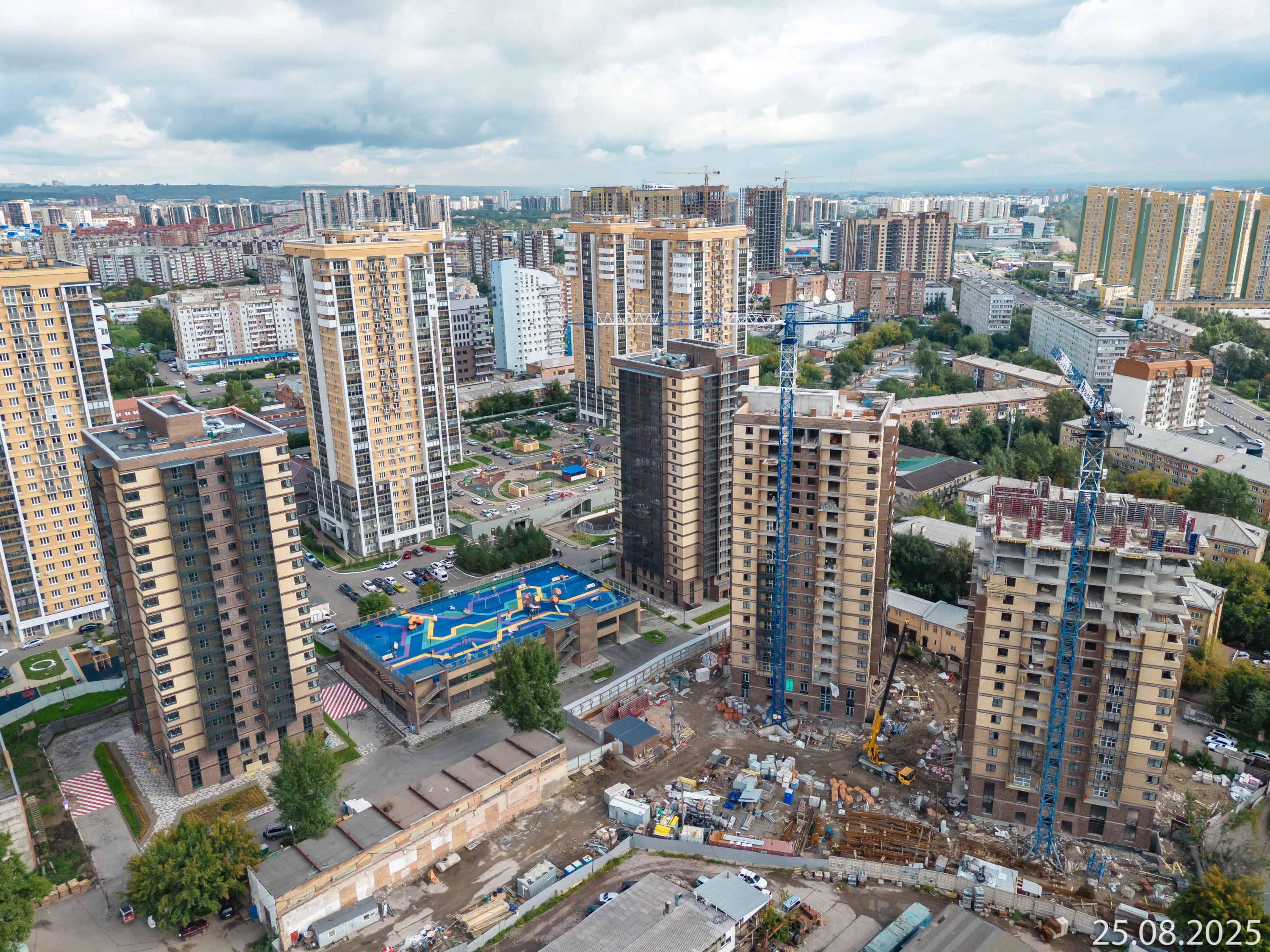 ЖК "АэроCITY" ход строительства