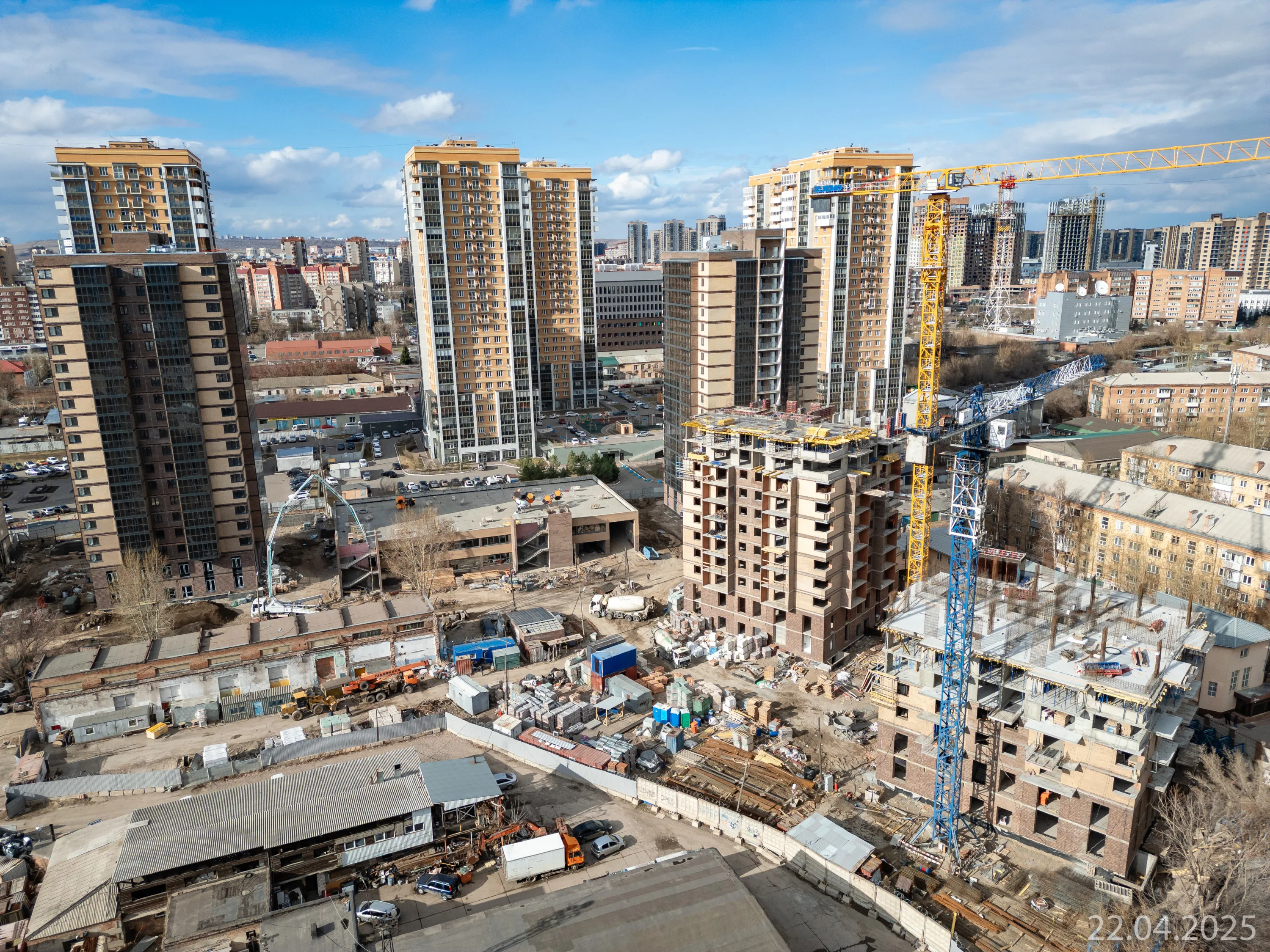 ЖК "АэроCITY" ход строительства