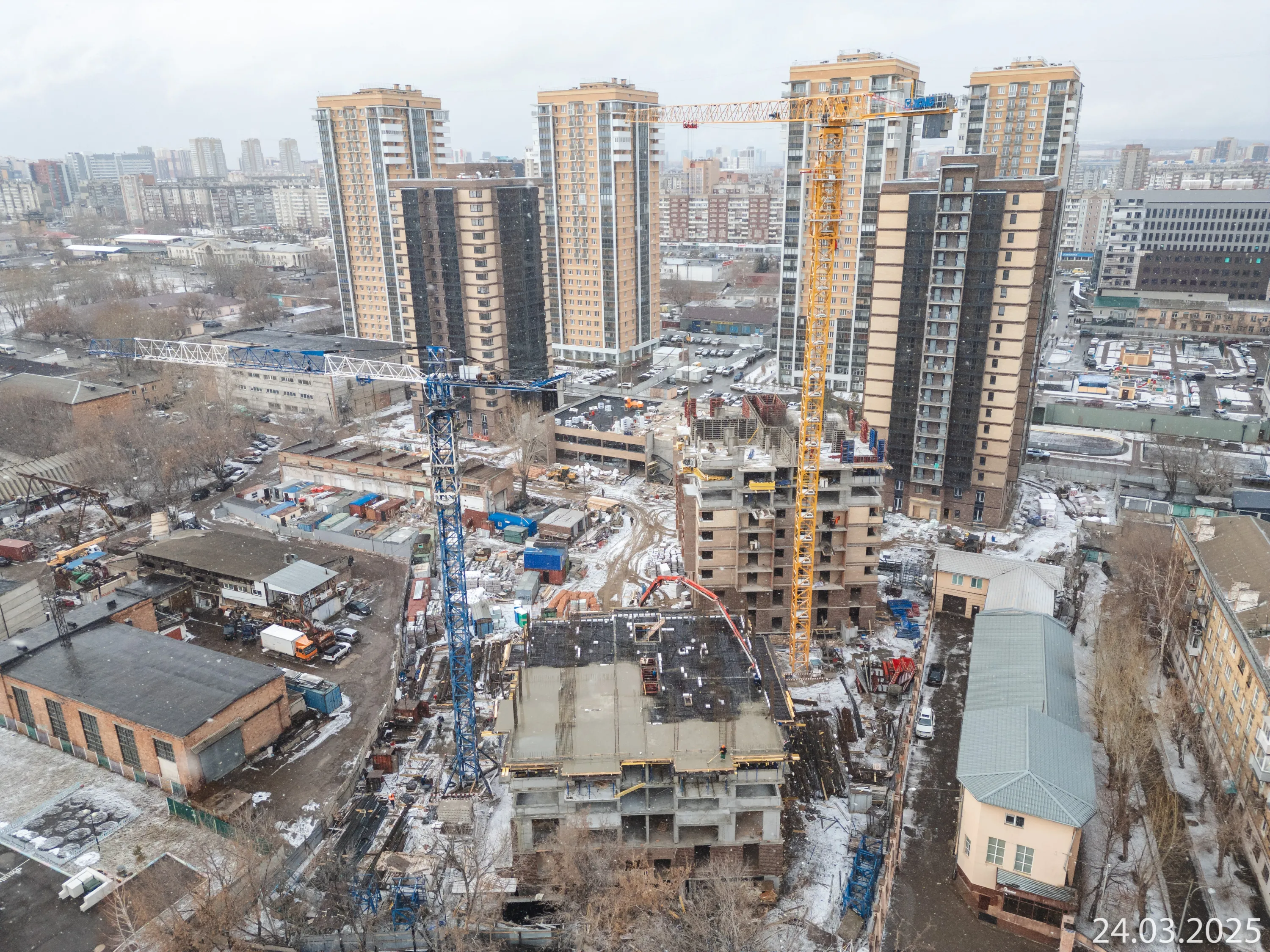 ЖК "АэроCITY" ход строительства