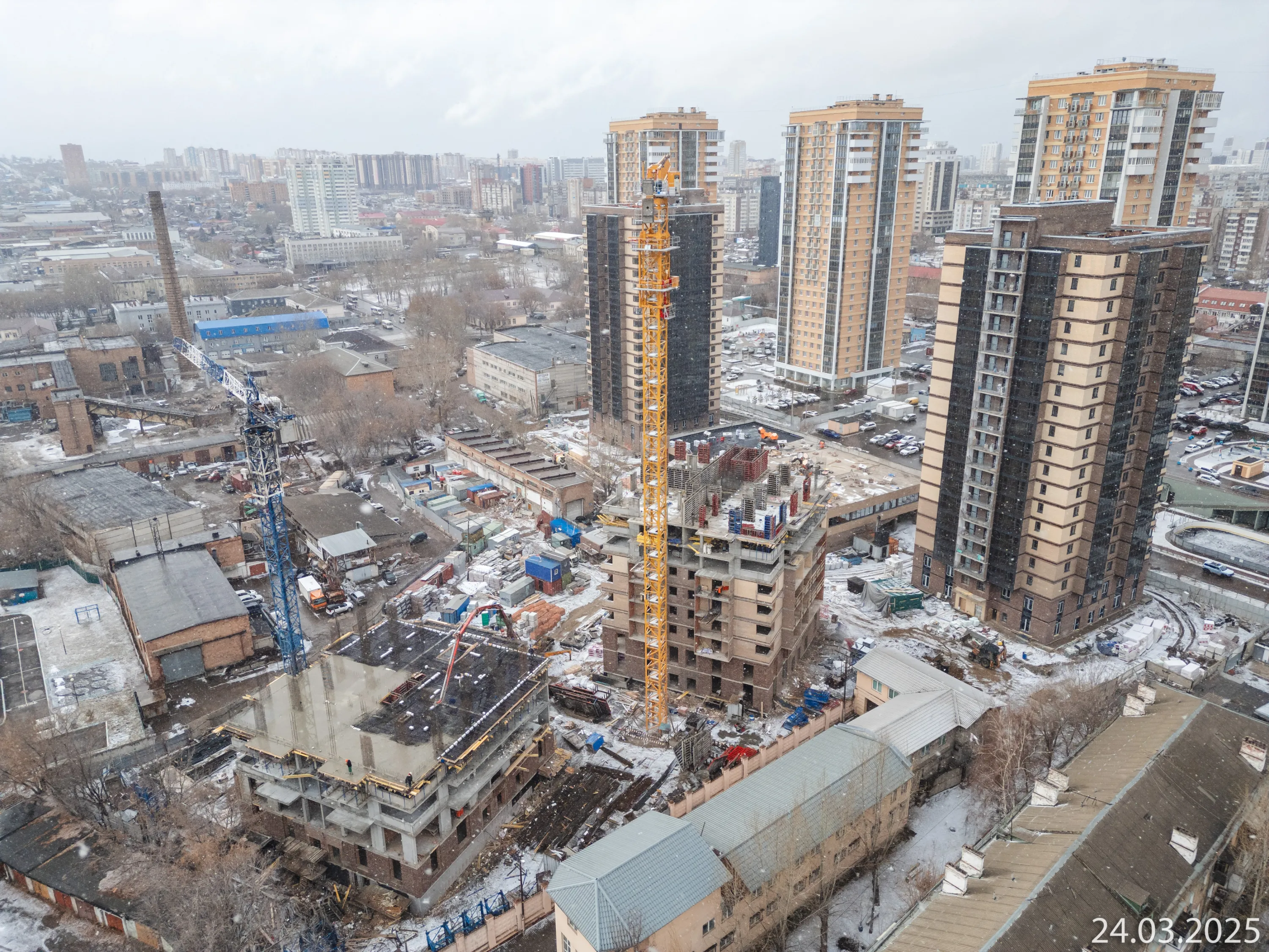 ЖК "АэроCITY" ход строительства