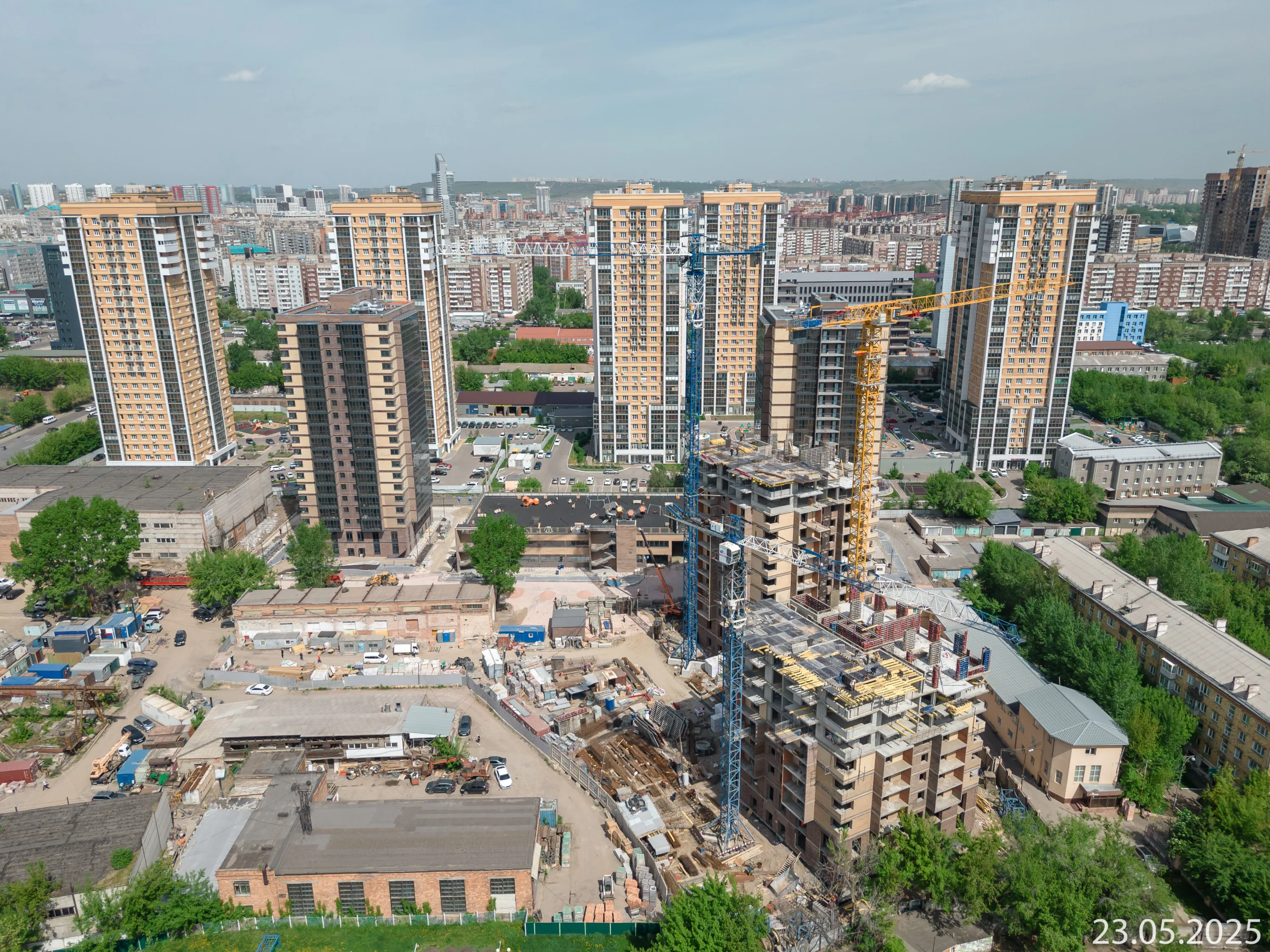 ЖК "АэроCITY" ход строительства