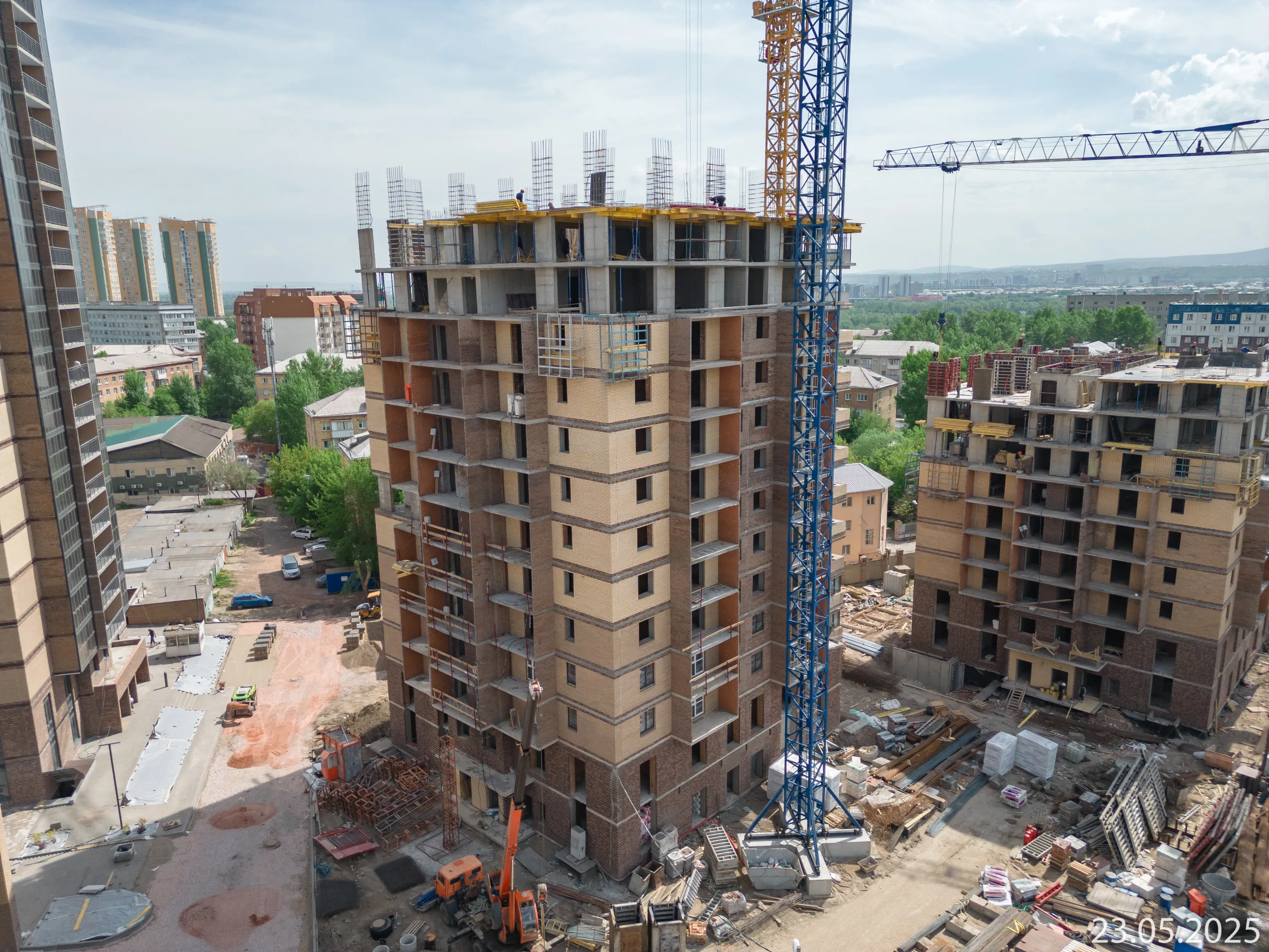 ЖК "АэроCITY" ход строительства