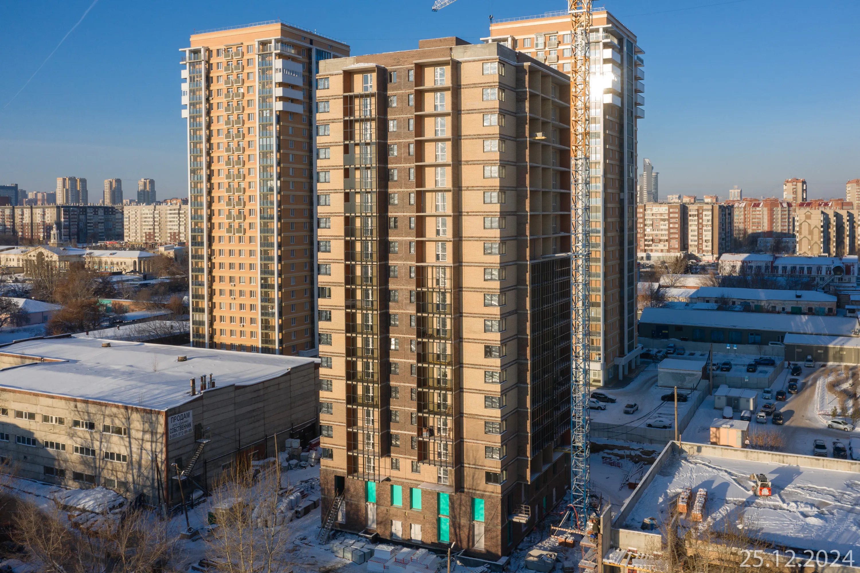 ЖК "АэроCITY" ход строительства