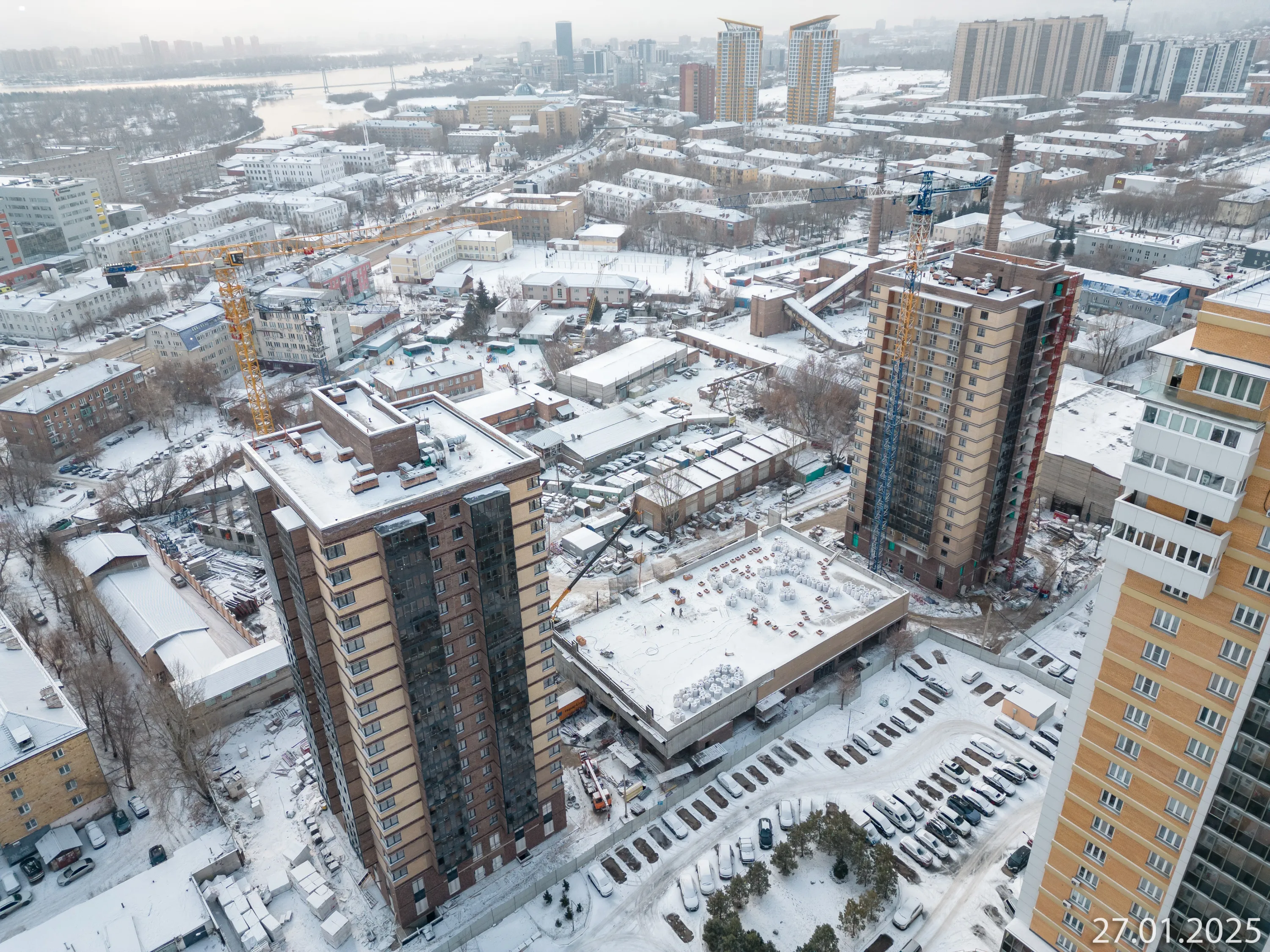 ЖК "АэроCITY" ход строительства