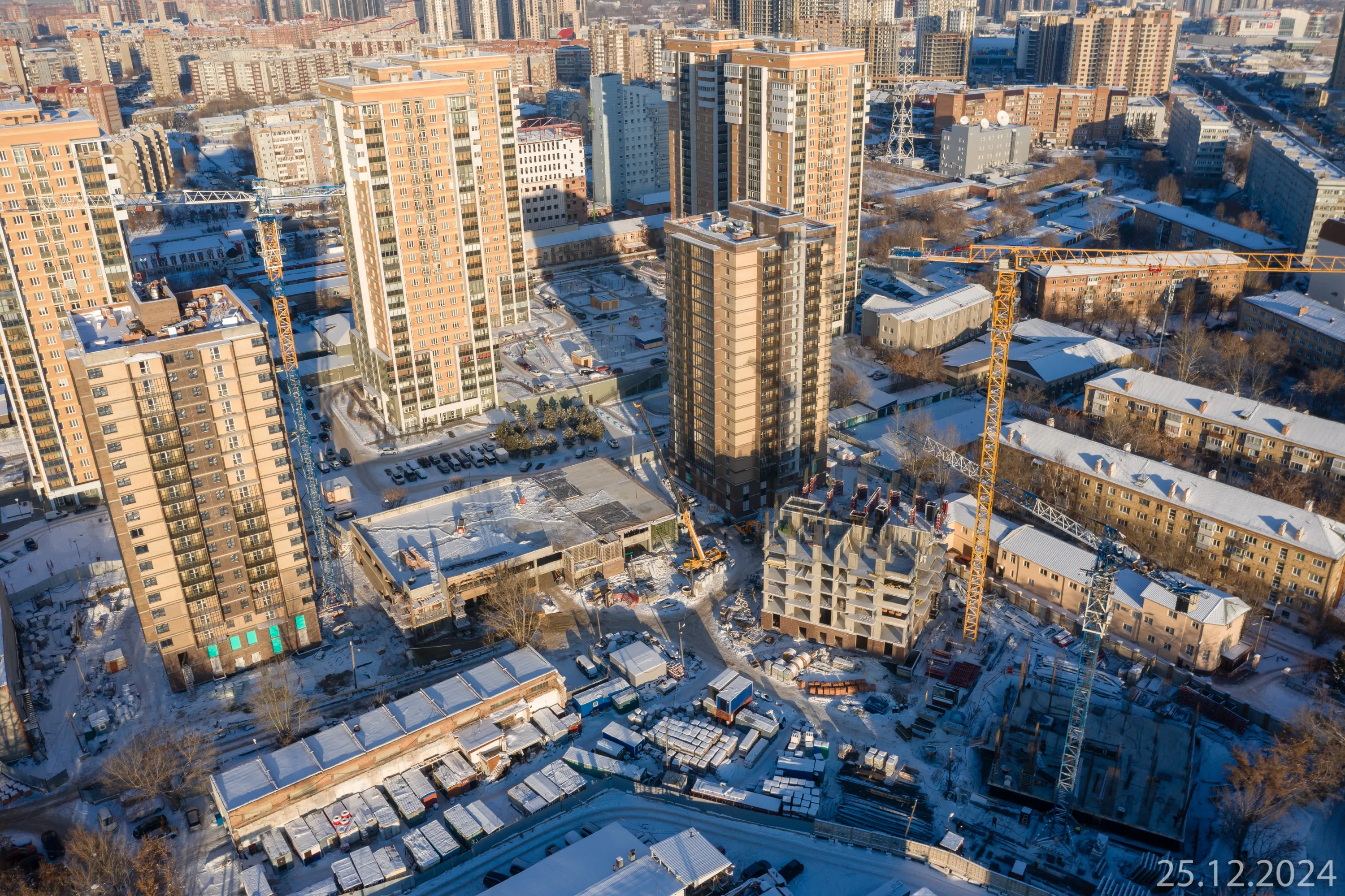 ЖК "АэроCITY" ход строительства