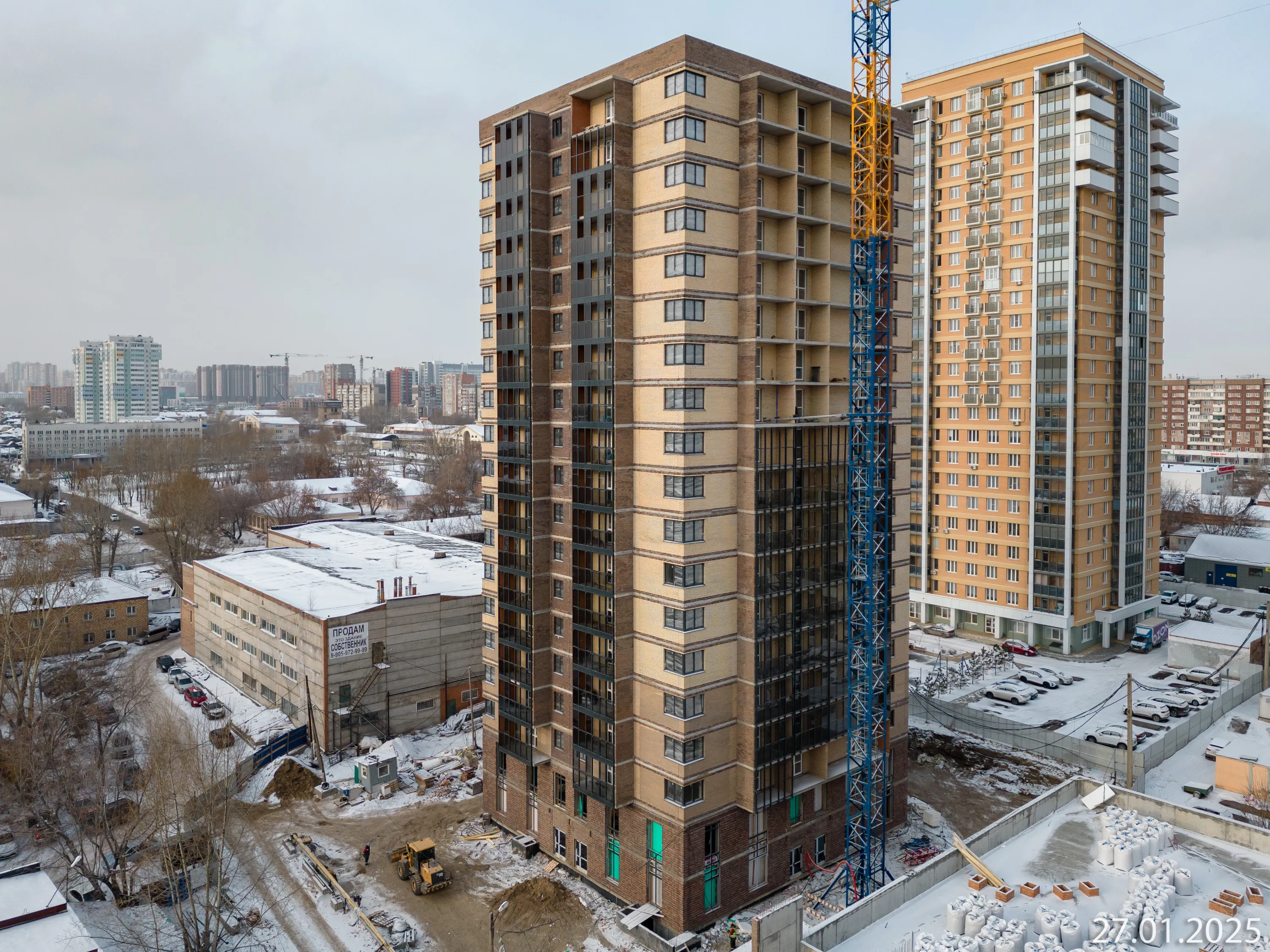 ЖК "АэроCITY" ход строительства