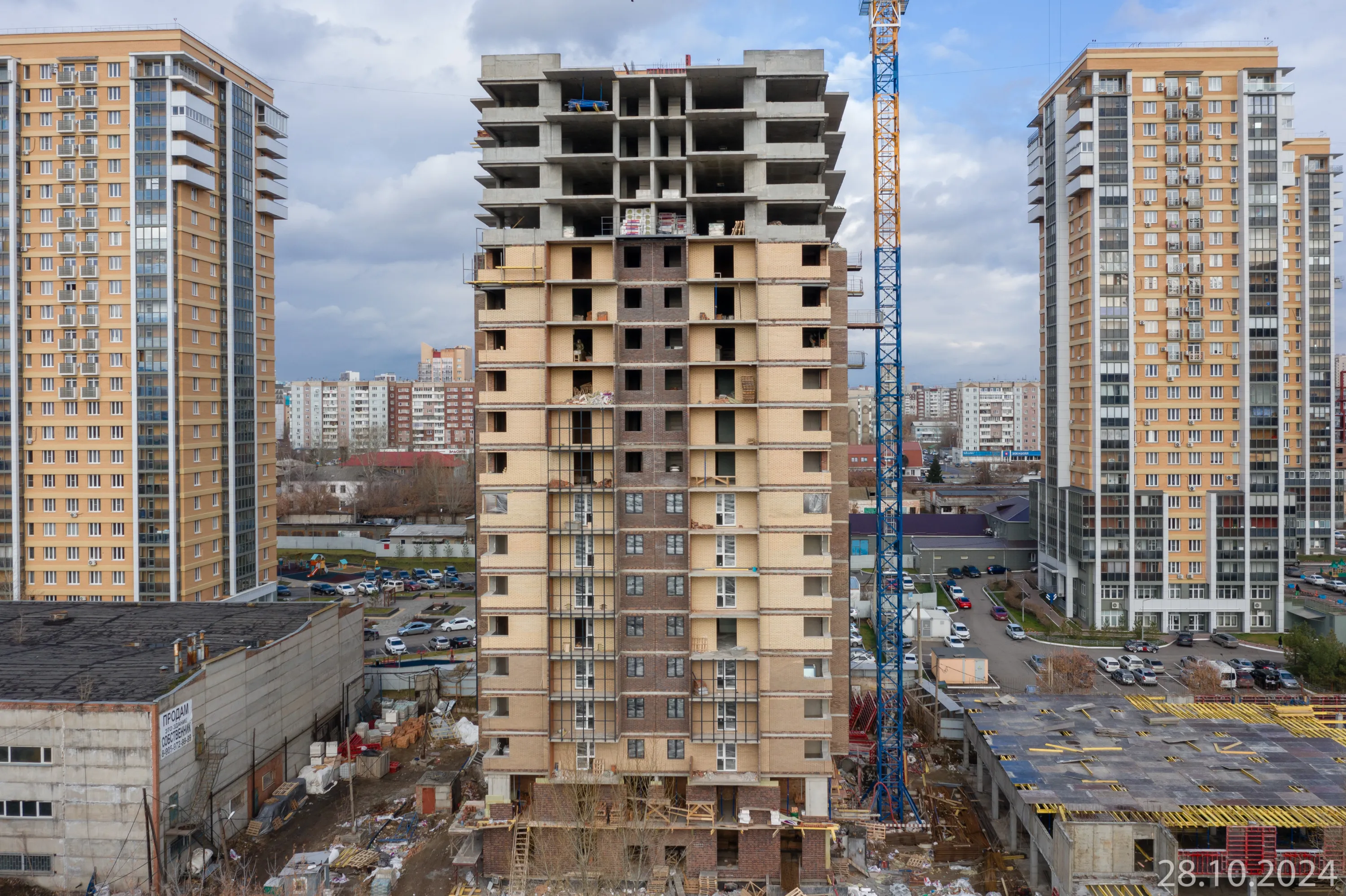 ЖК "АэроCITY" ход строительства