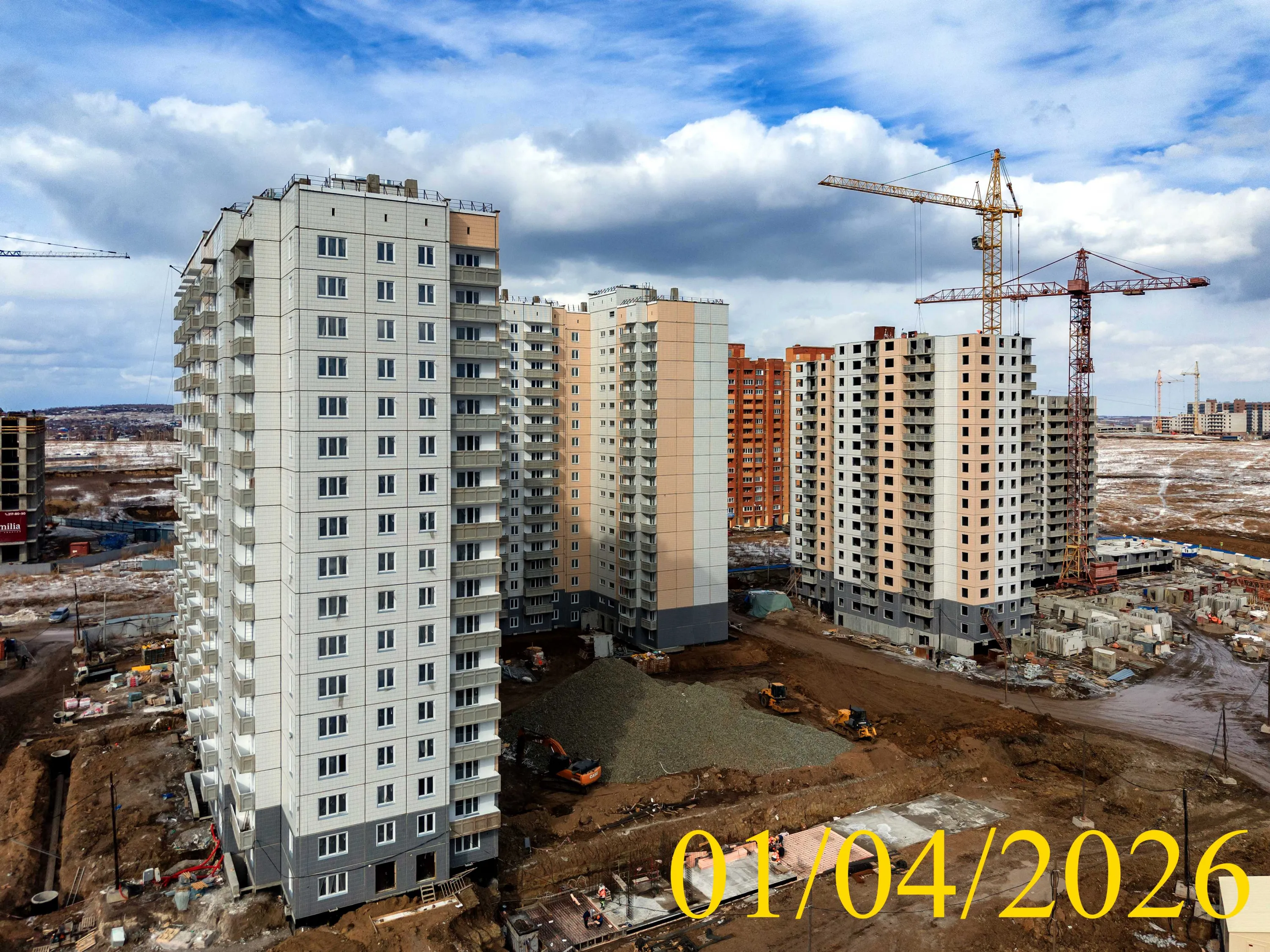 ЖК Нанжуль-Солнечный ход строительства