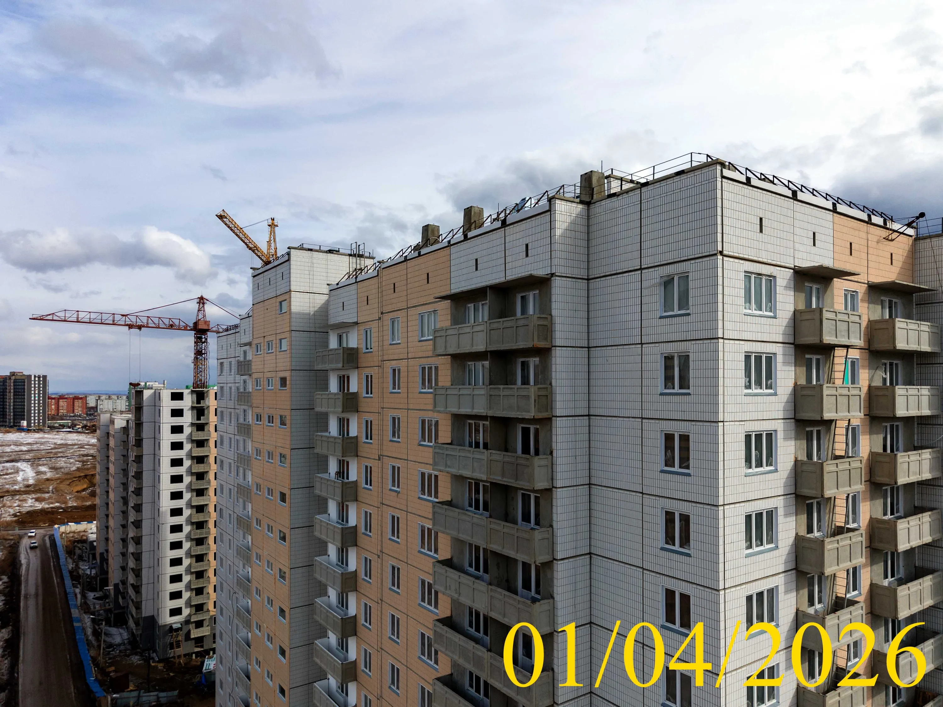 ЖК Нанжуль-Солнечный ход строительства