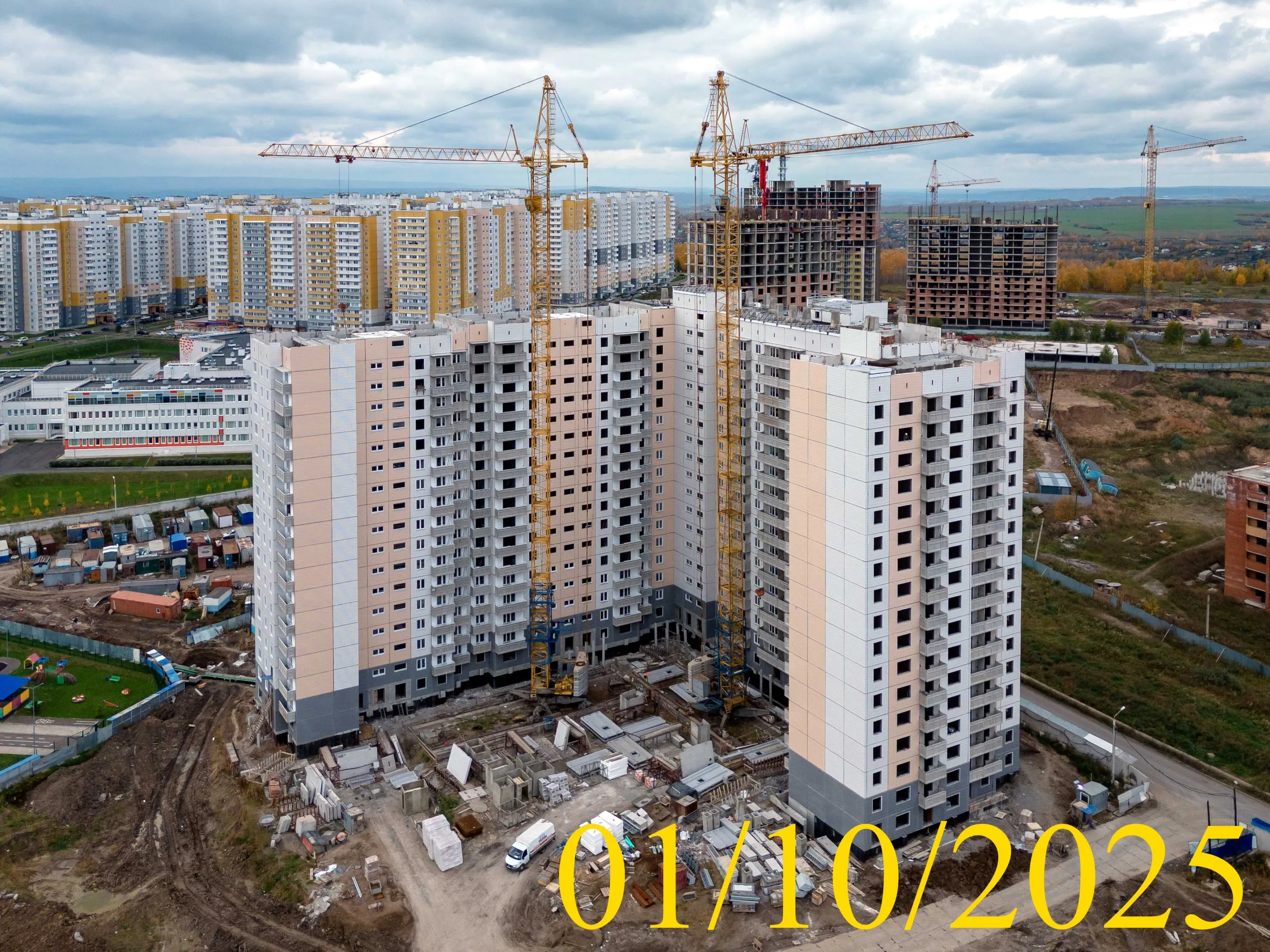ЖК Нанжуль-Солнечный ход строительства