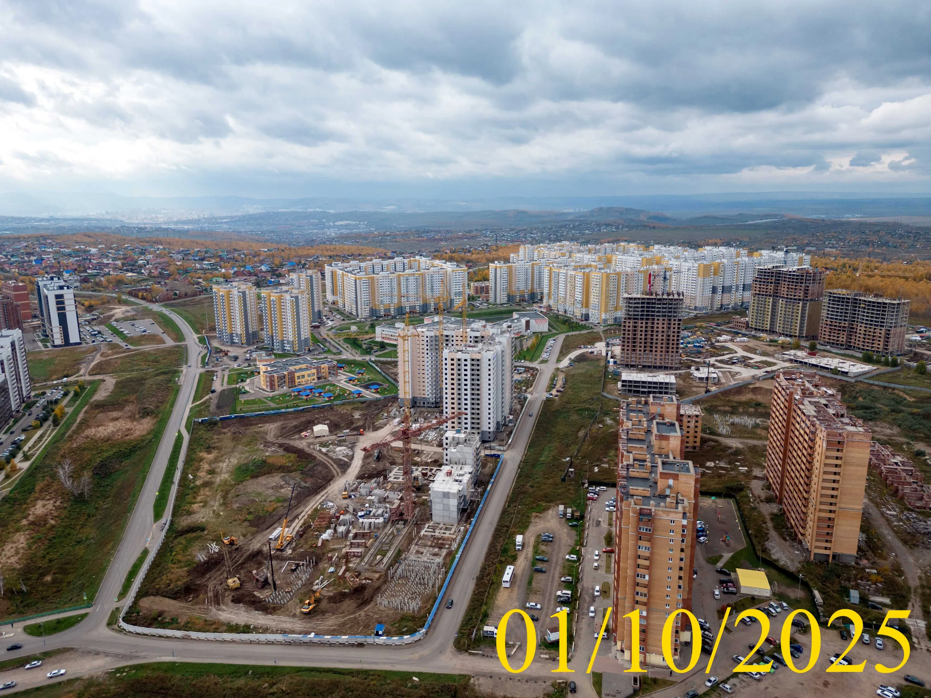 ЖК Нанжуль-Солнечный ход строительства