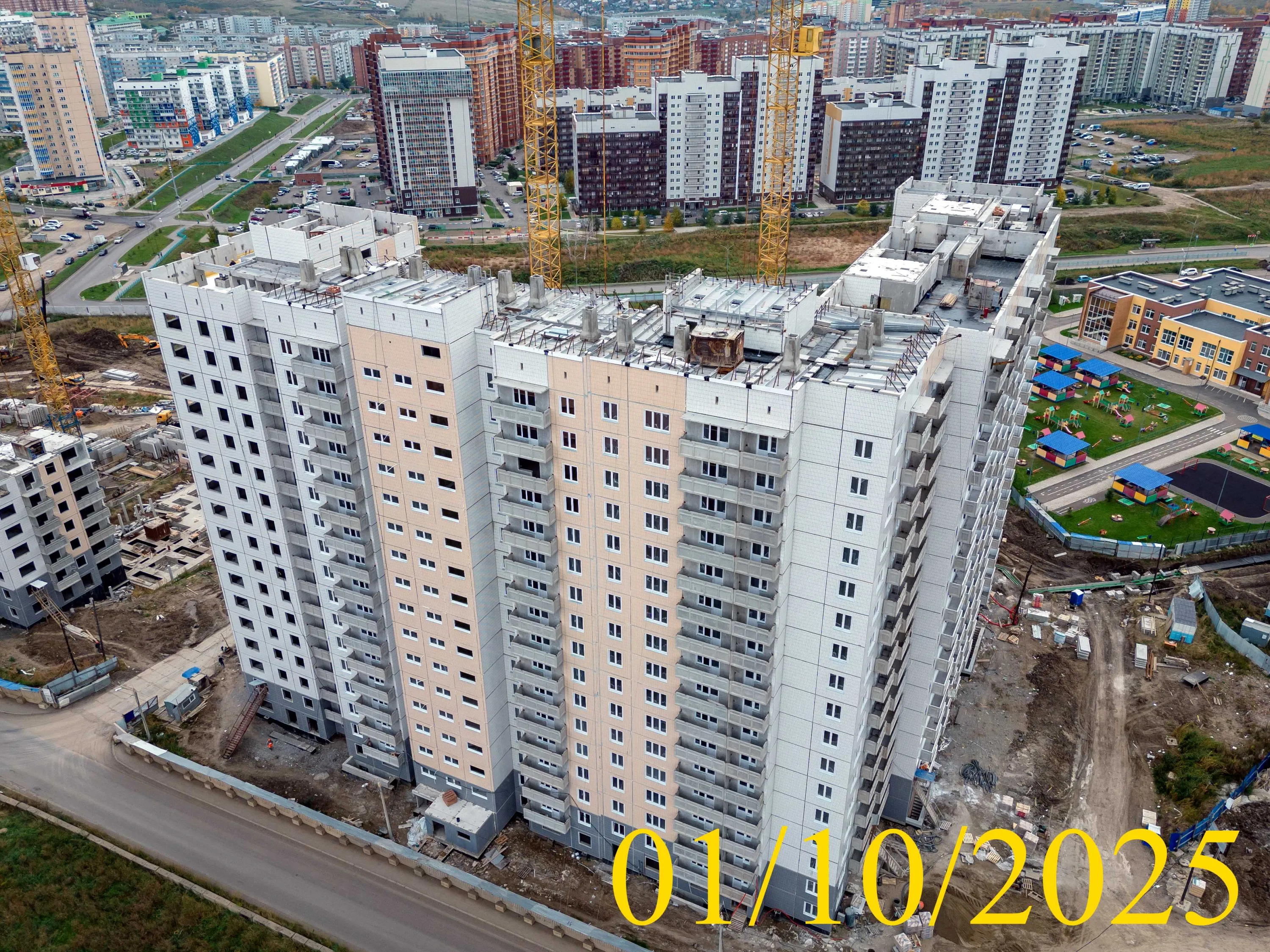 ЖК Нанжуль-Солнечный ход строительства