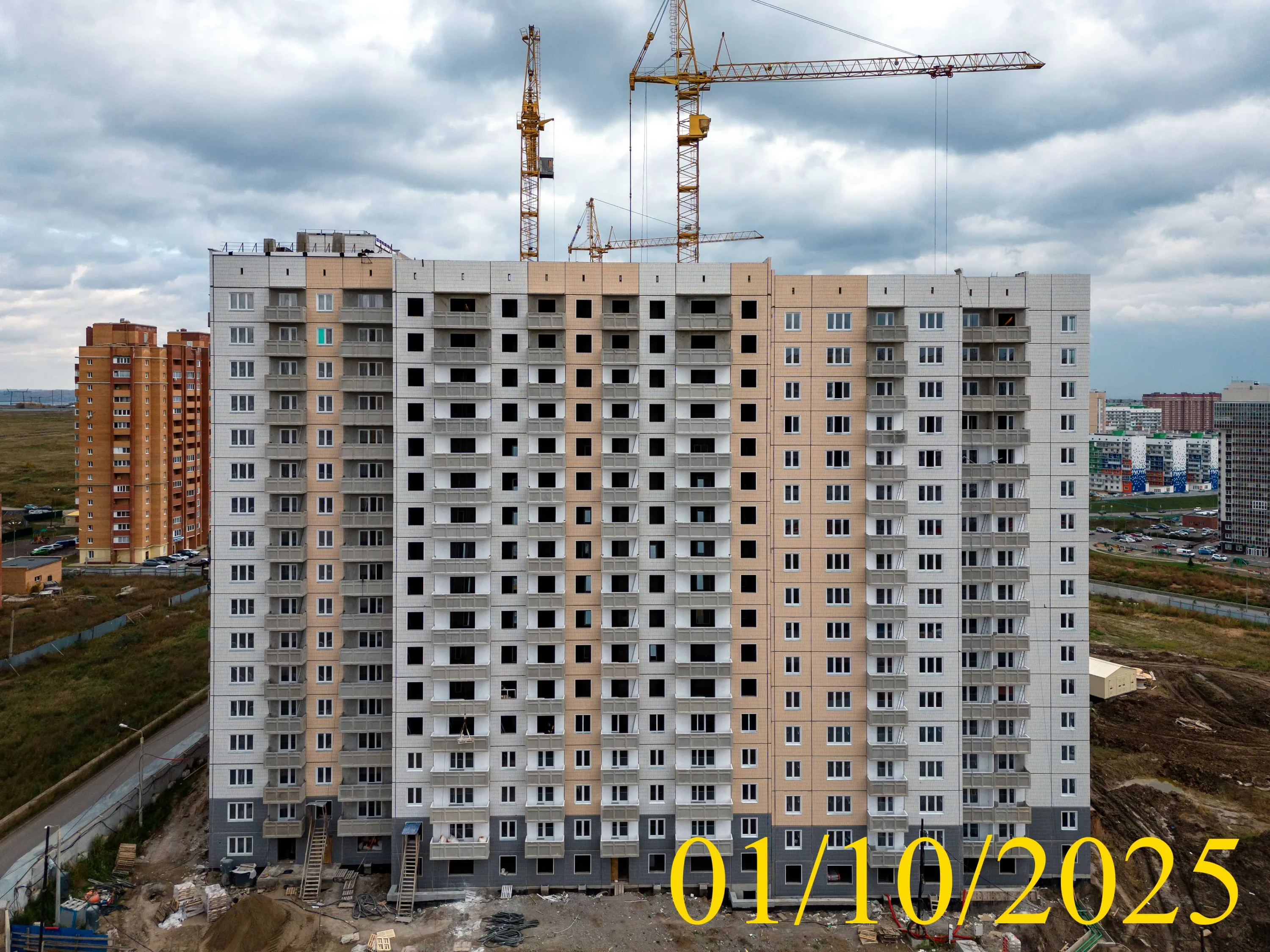 ЖК Нанжуль-Солнечный ход строительства