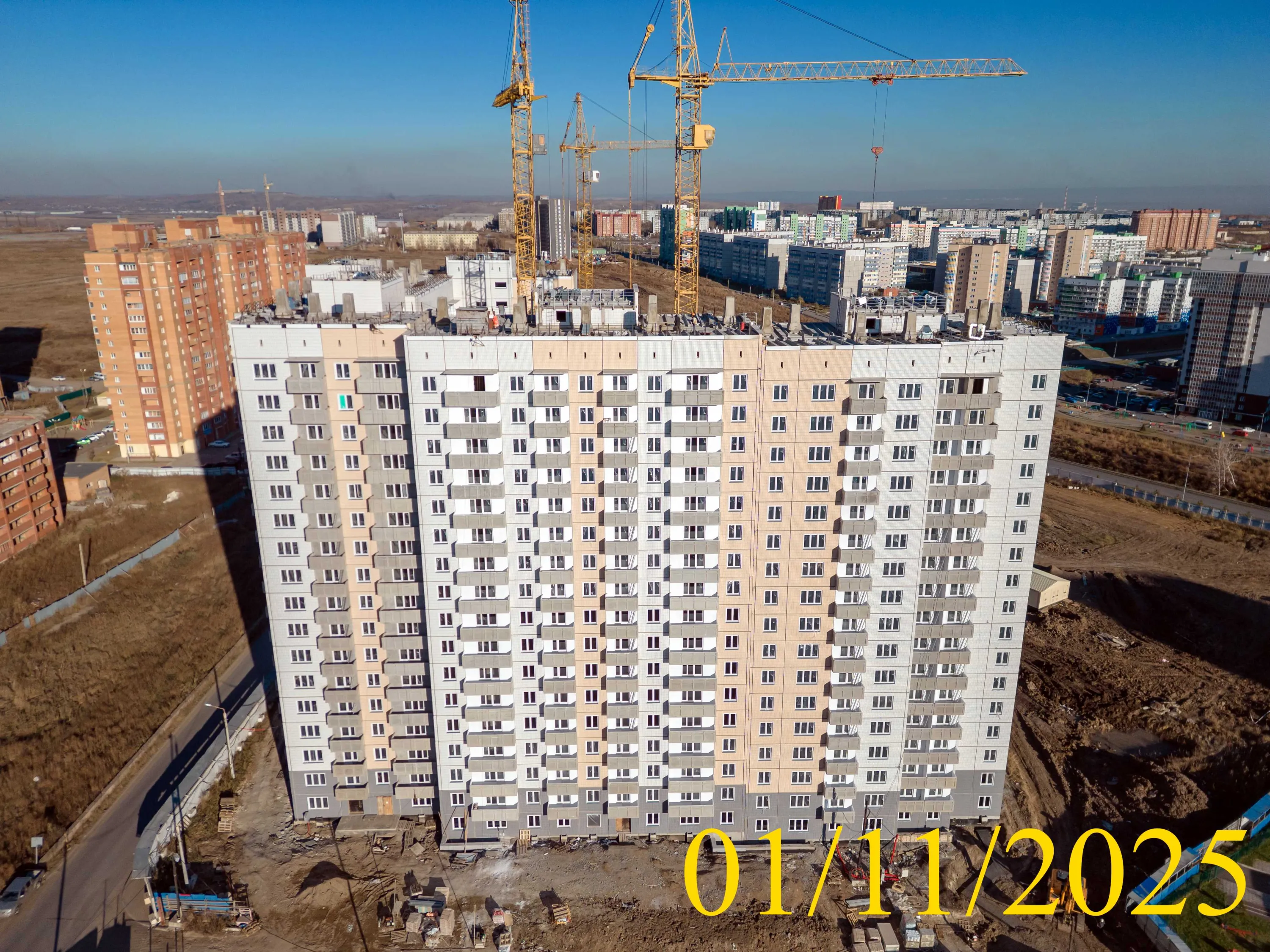 ЖК Нанжуль-Солнечный ход строительства