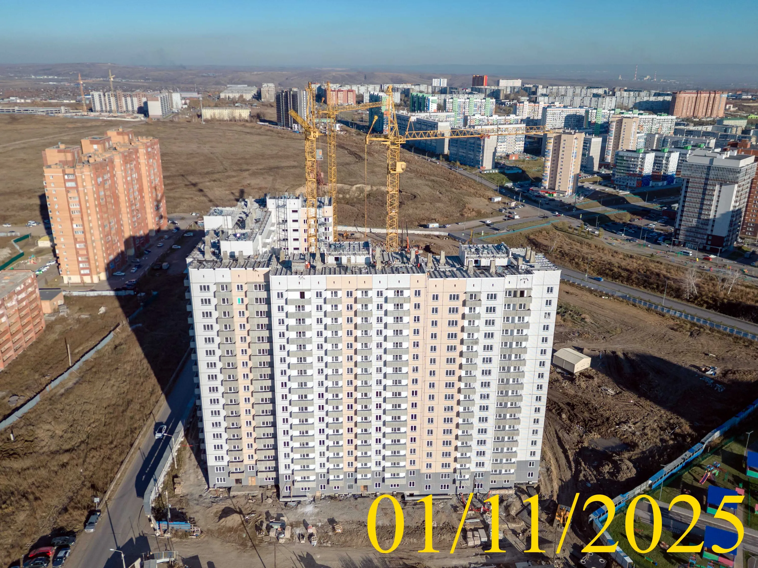 ЖК Нанжуль-Солнечный ход строительства