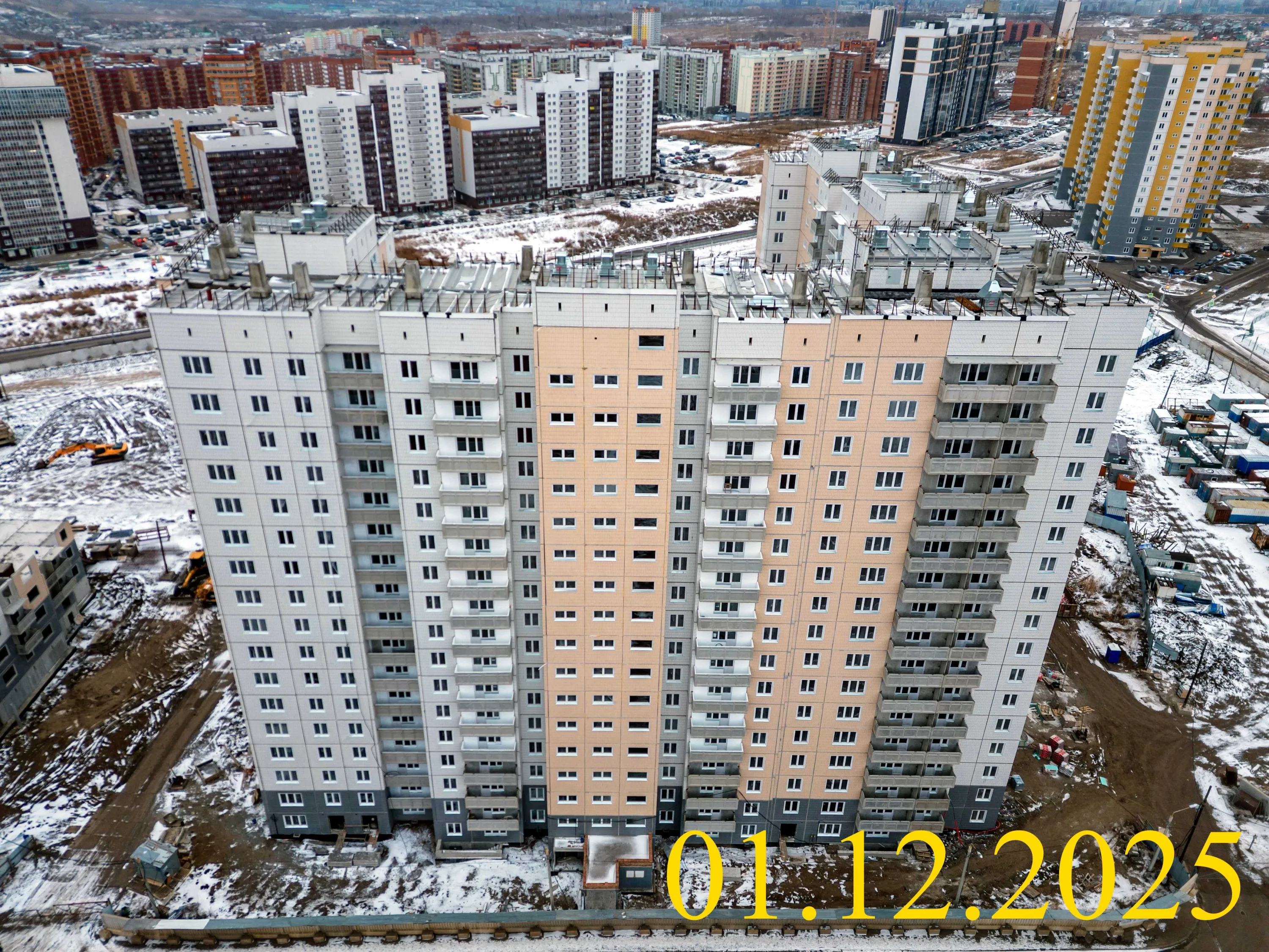 ЖК Нанжуль-Солнечный ход строительства