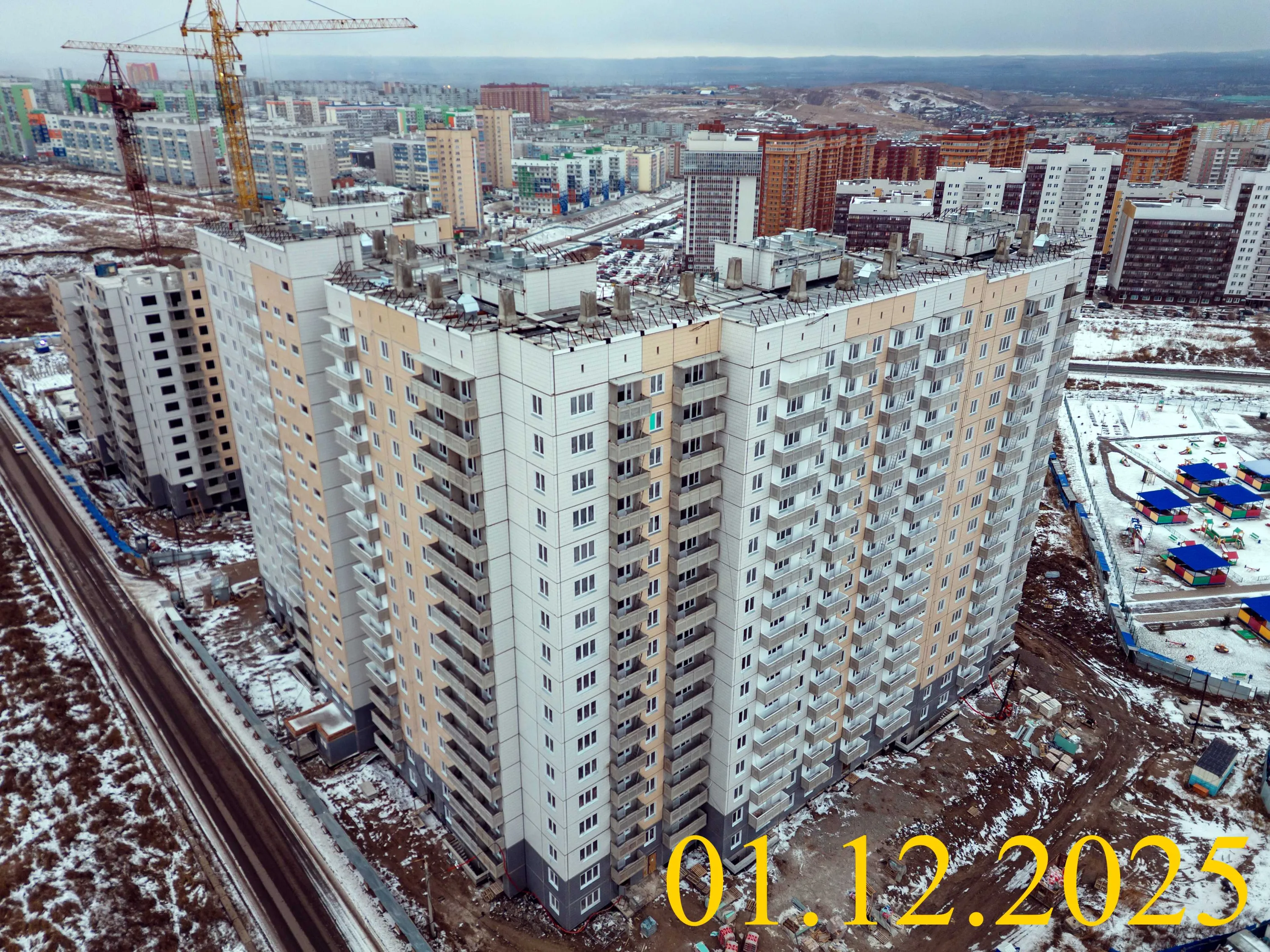 ЖК Нанжуль-Солнечный ход строительства