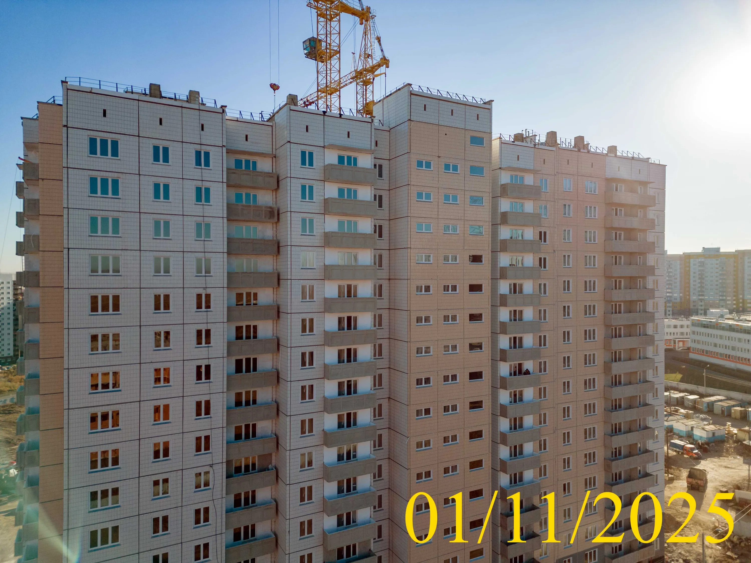 ЖК Нанжуль-Солнечный ход строительства