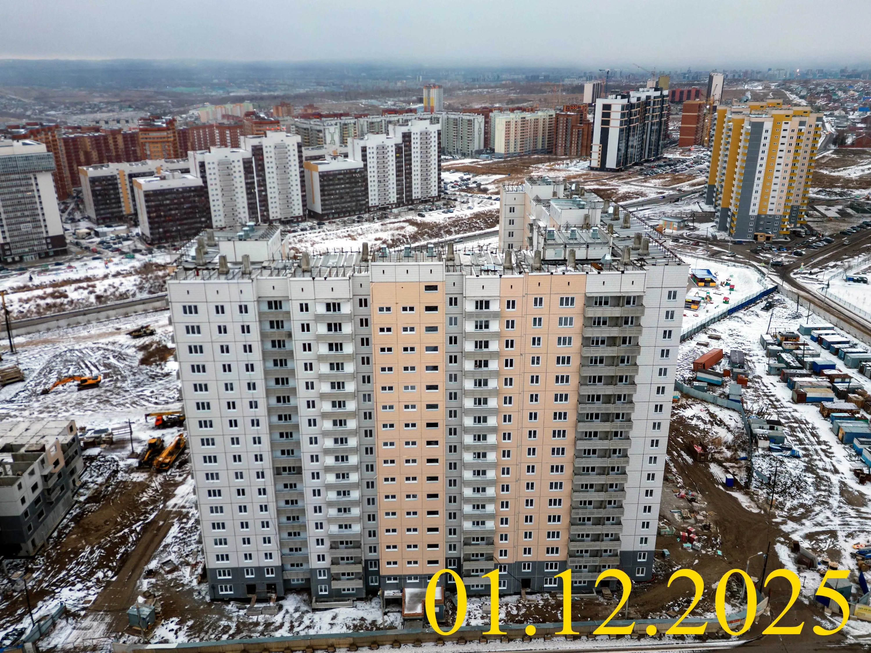 ЖК Нанжуль-Солнечный ход строительства