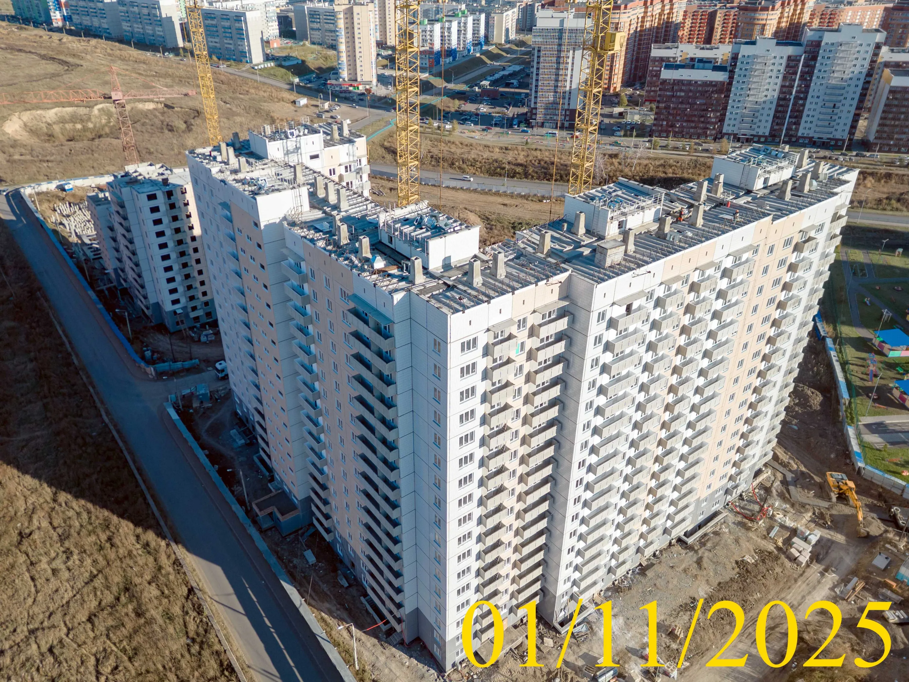 ЖК Нанжуль-Солнечный ход строительства